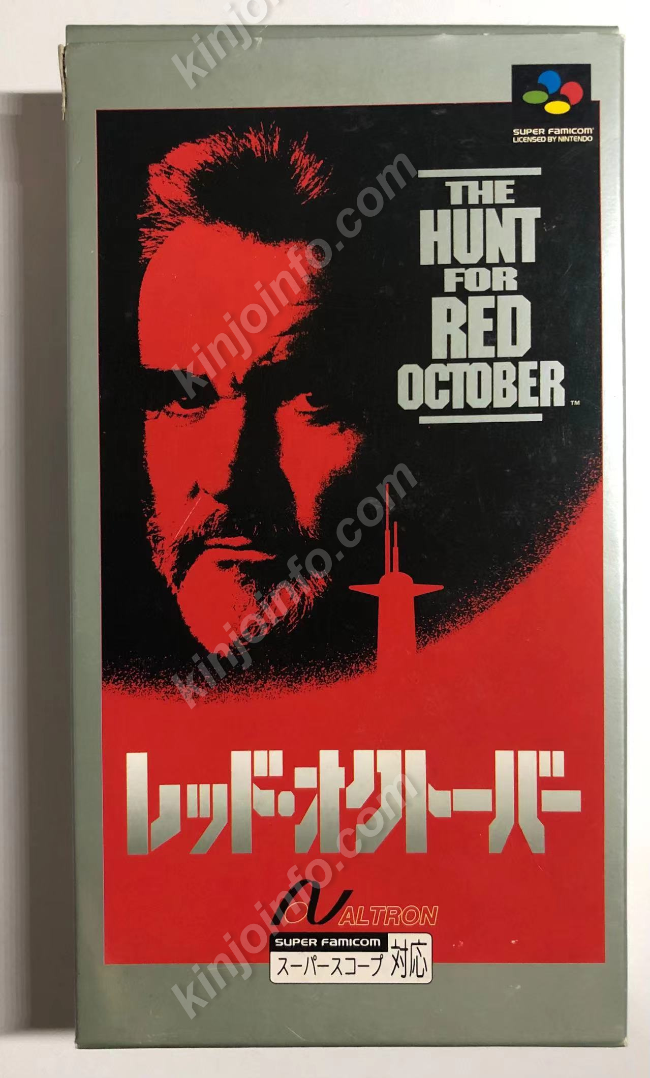 レッド・オクトーバーを追え!/The Hunt For Red October【中古美品・SFC日本版】