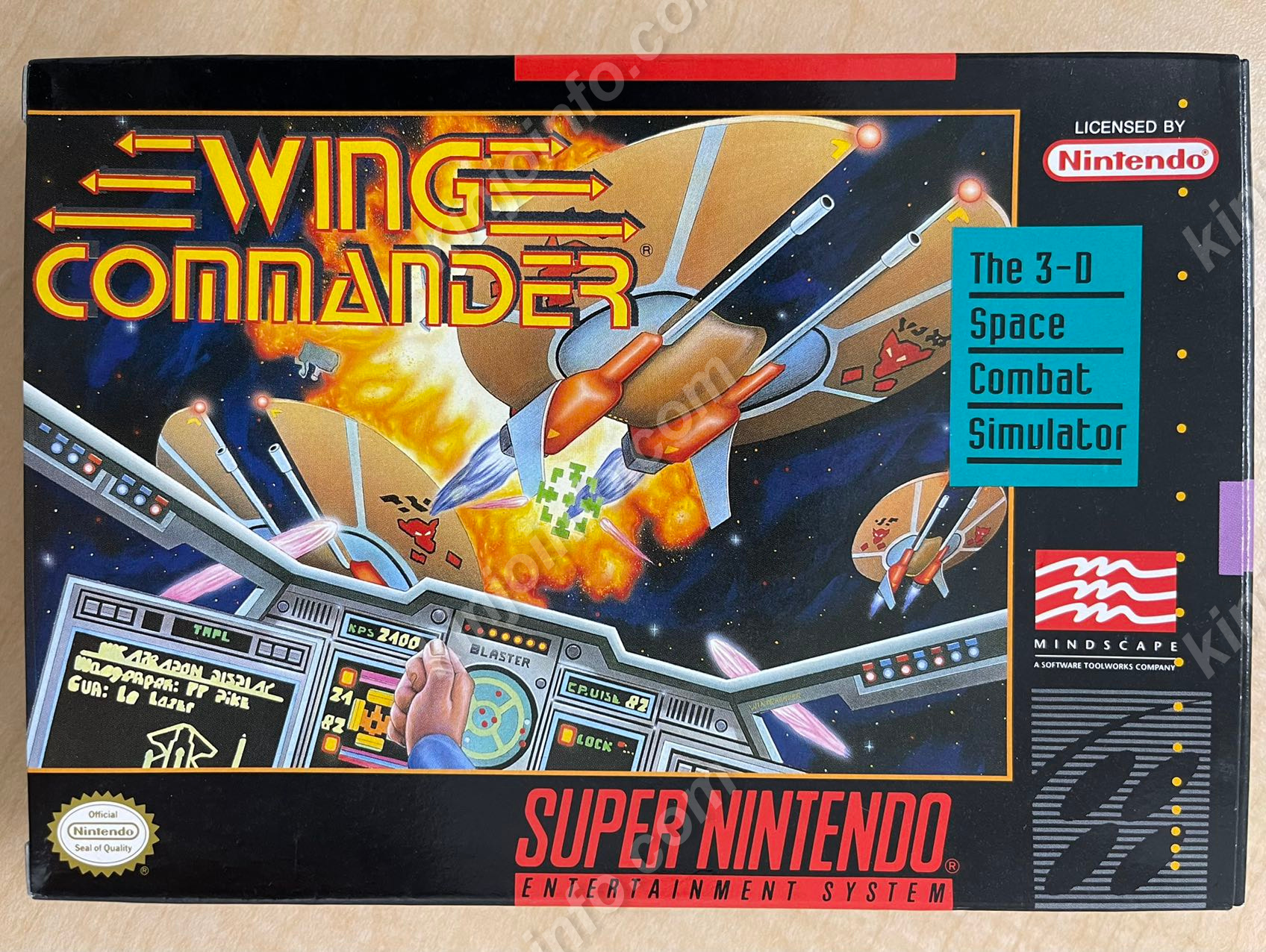 Wing Commander（ウィングコマンダー）【中古美品・SNES北米版