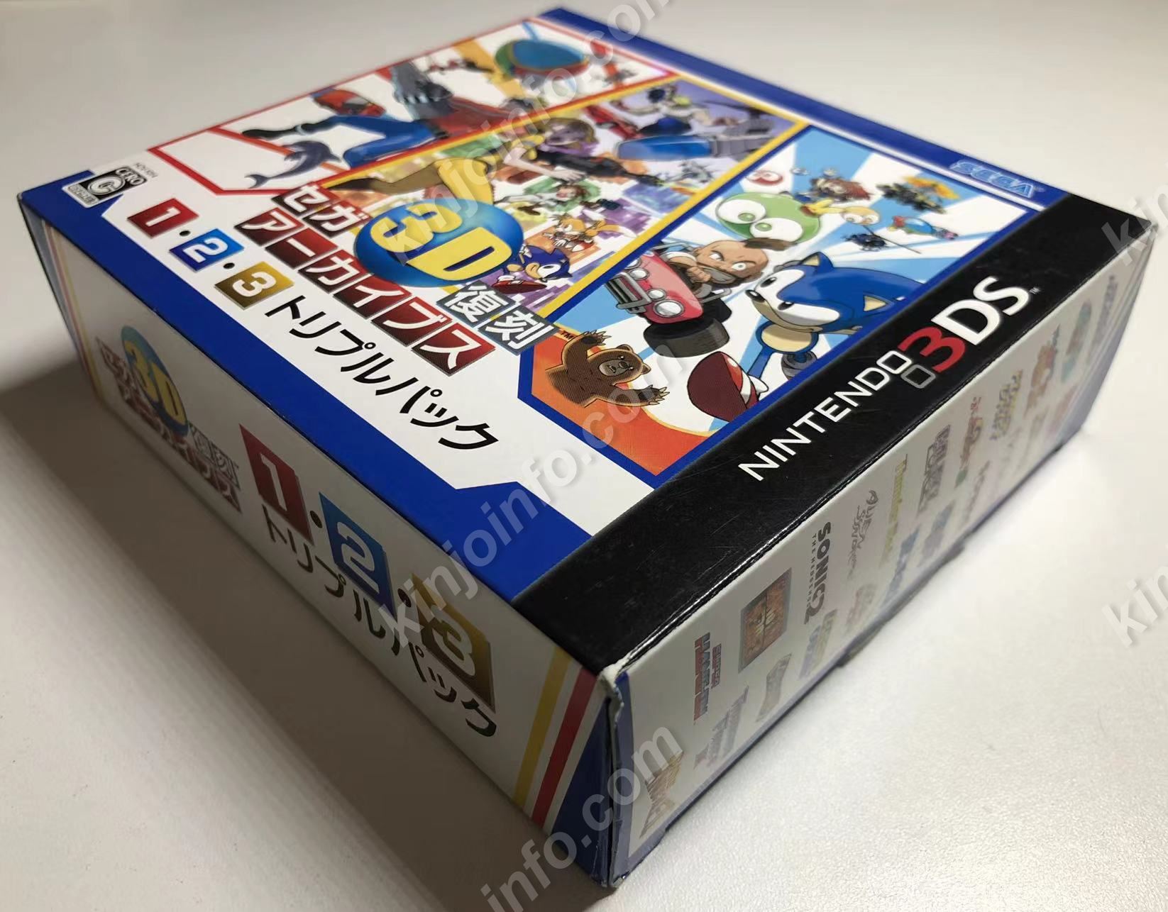 セガ3D復刻アーカイブス1・2・3 トリプルパック【中古美品・通常版・3DS日本版】 / kinjoinfo