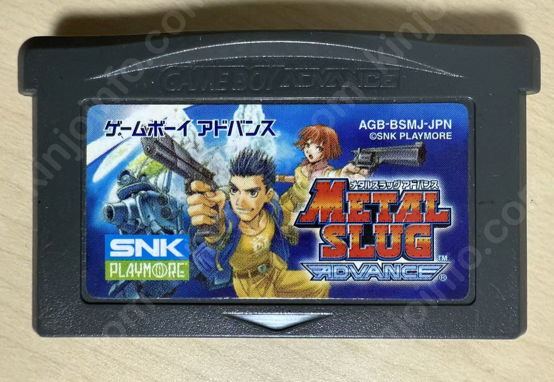 メタルスラッグアドバンス【中古美品・GBA日本版】