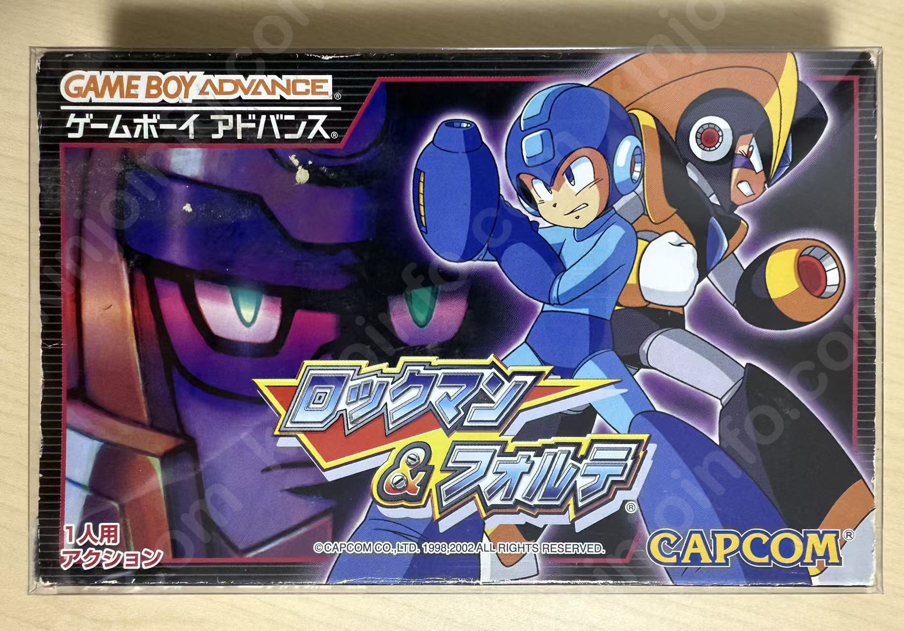 ロックマン＆フォルテ（Mega Man & Bass）【中古・完品・GBA日本版】