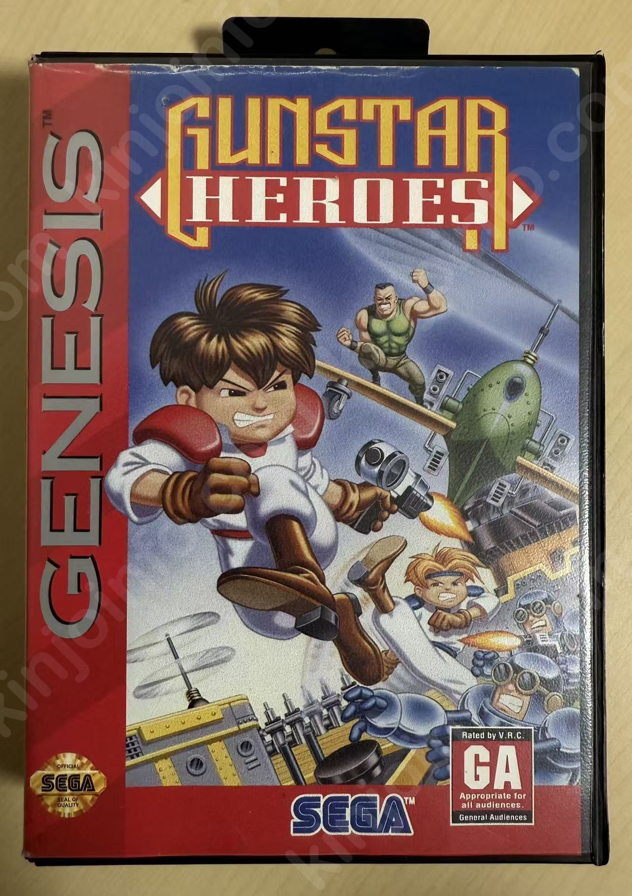 Gunstar Heroes（ガンスターヒーローズ）【中古美品・Genesis北米版】