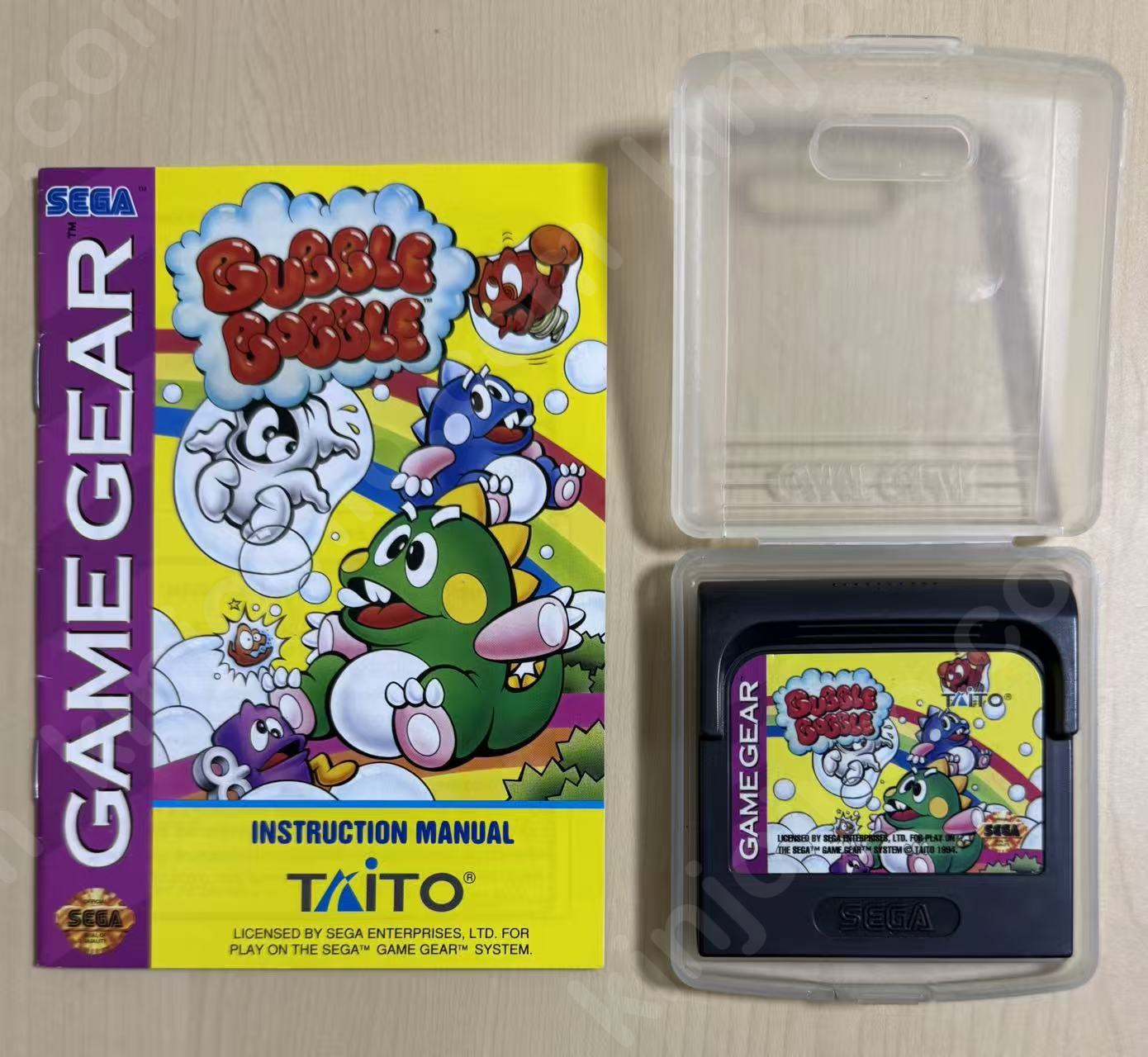 Bubble Bobble（バブルボブル）【中古美品・GG北米版】