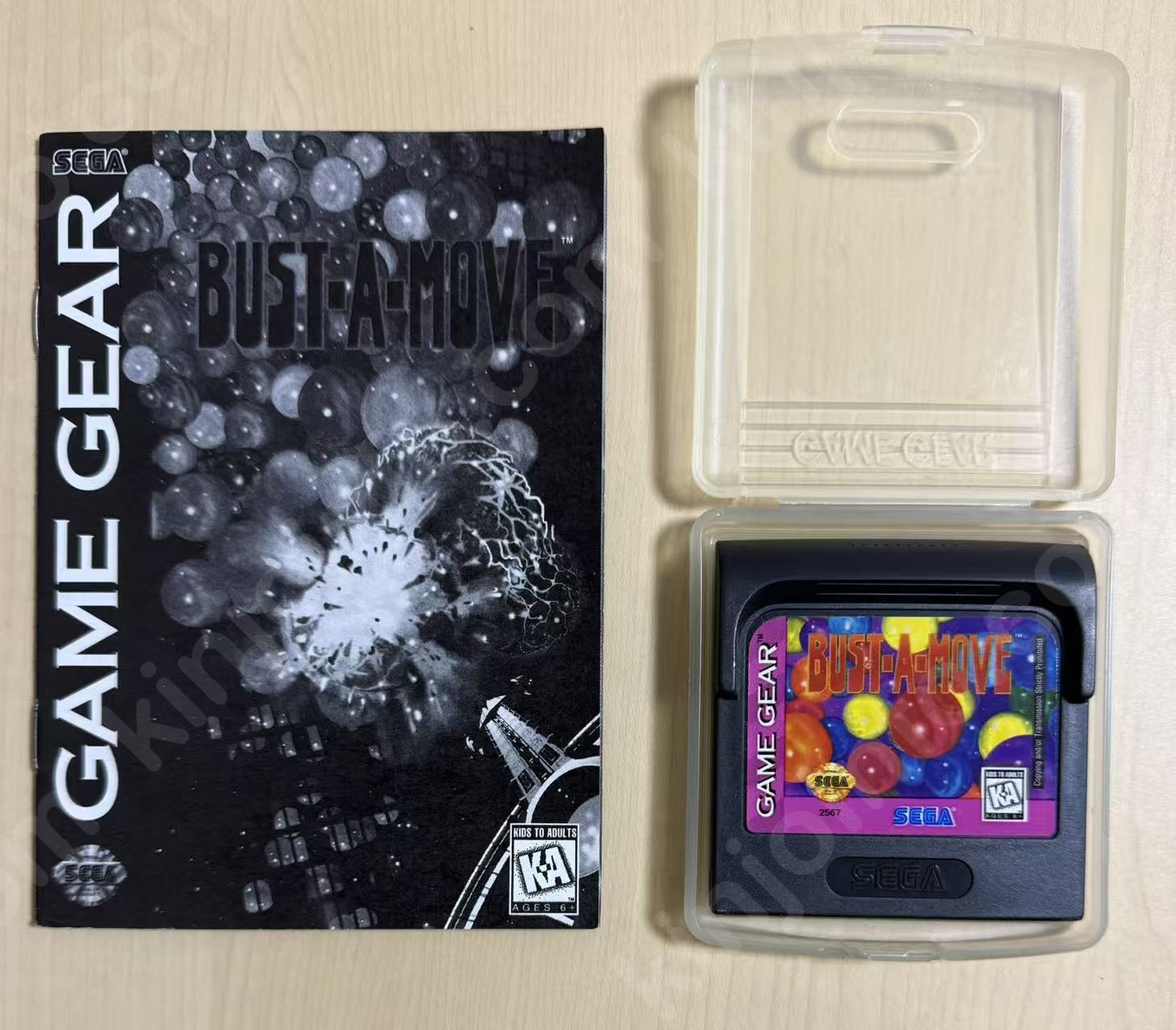 Bust-A-Move（パズルボブル）【中古美品・GG北米版】