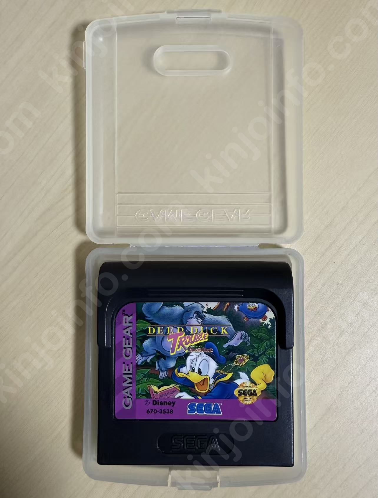 Deep Duck Trouble Starring Donald Duck（ドナルドダックのディープダックトラぶる）【中古美品・GG北米版】