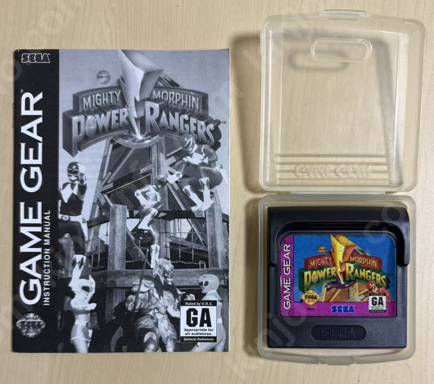 Mighty Morphin Power Rangers（マイティ・モーフィン・パワー・レンジャー）【中古美品・GG北米版】