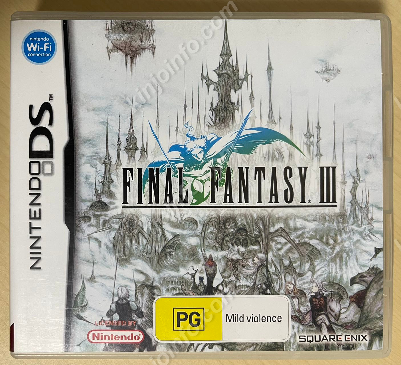 Final Fanstasy III（ファイナルファンタジーIII）【中古美品・完品・ DS欧州版】