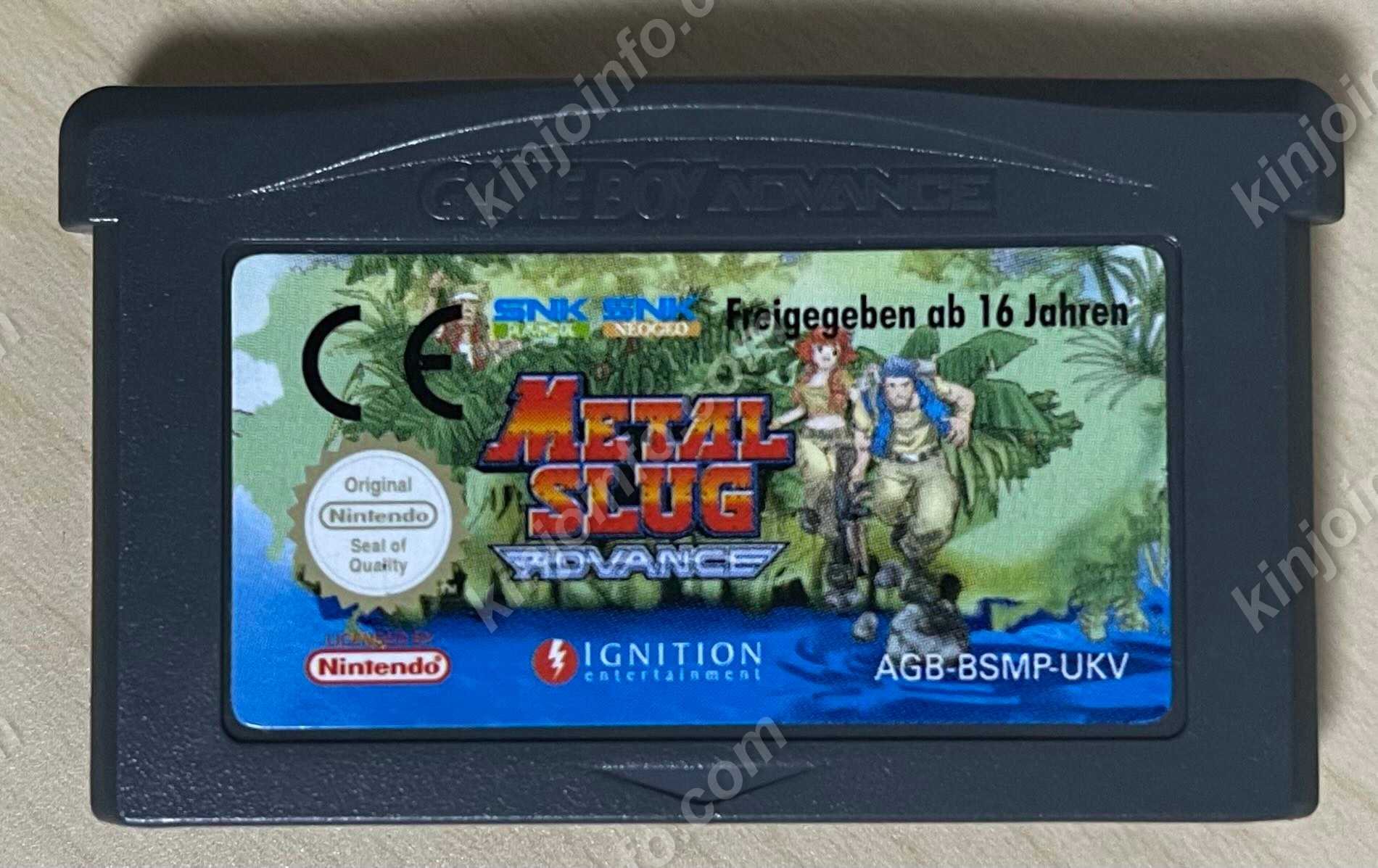 Metal Slug Advance（メタルスラッグアドバンス）【中古美品・GBA欧州版】