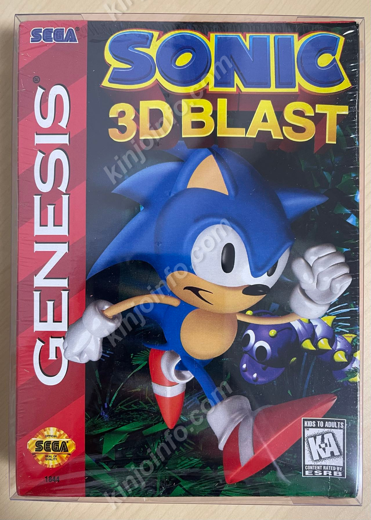 Sonic 3D Blast（ソニック3Dブラスト）【新品未開封・Genesis北米版】