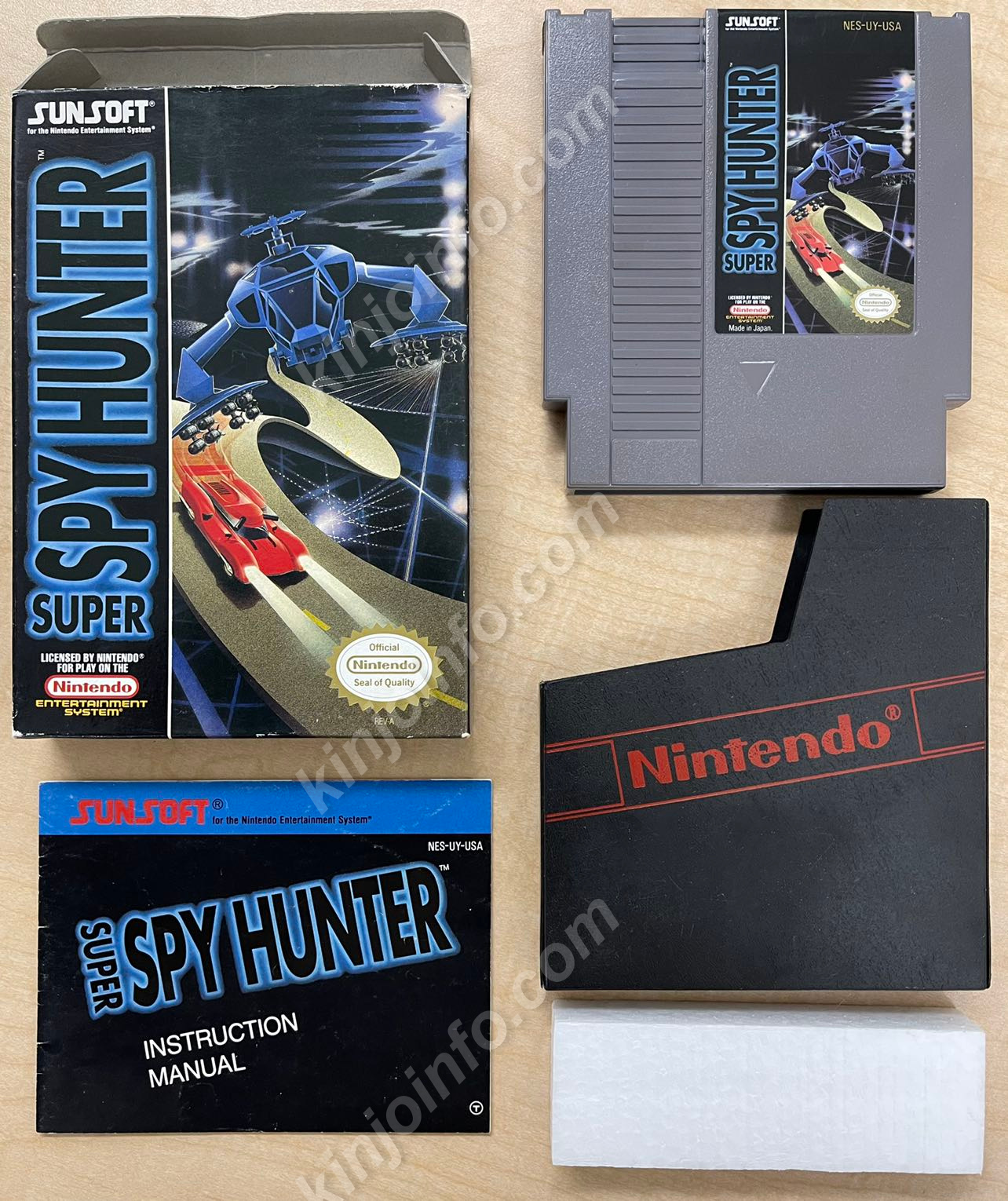 Super Spy Hunter（バトルフォーミュラ）【美品・NES北米版】-
