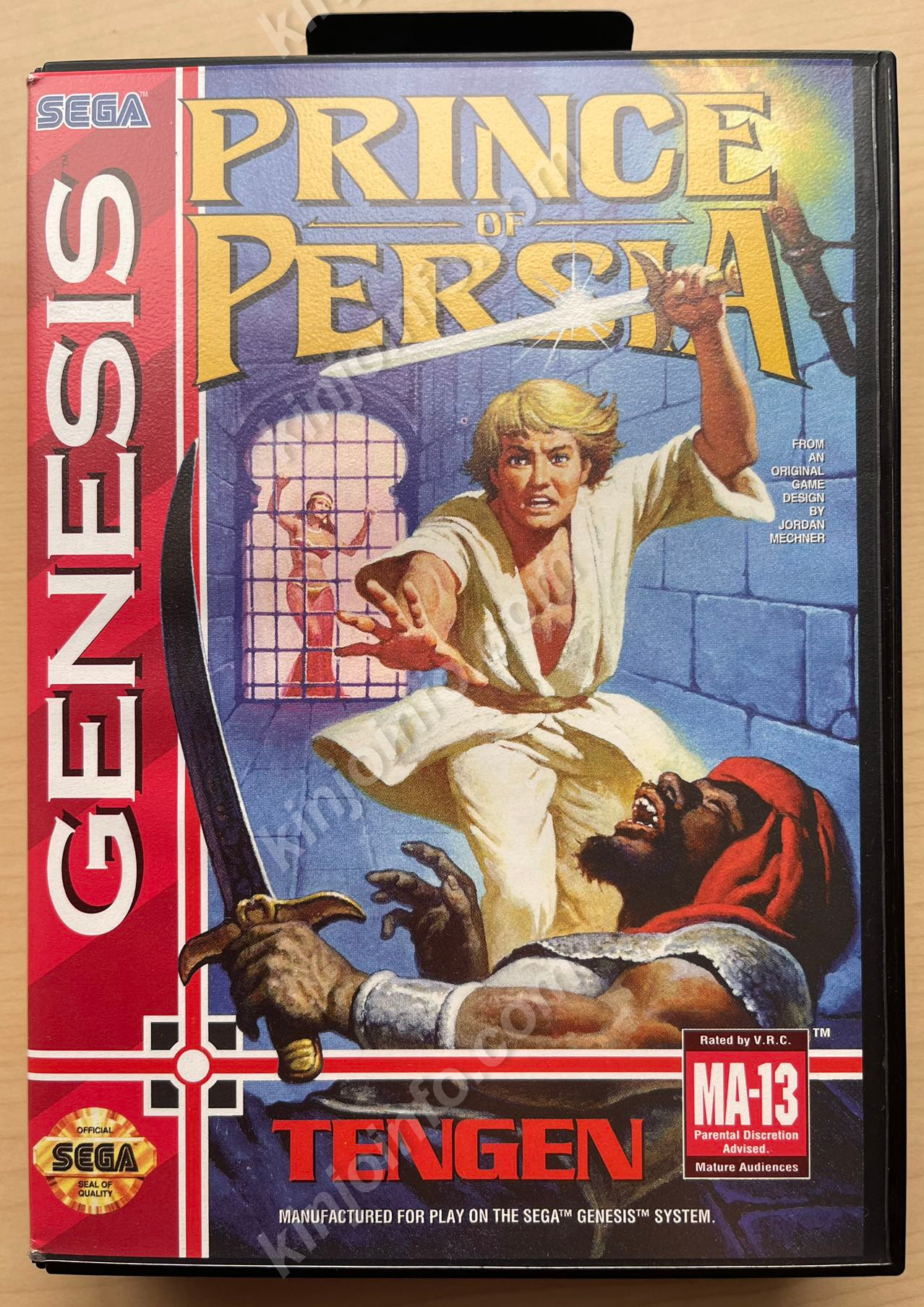 Prince of Persia『プリンス・オブ・ペルシャ』【未使用に近い・Genesis北米版】