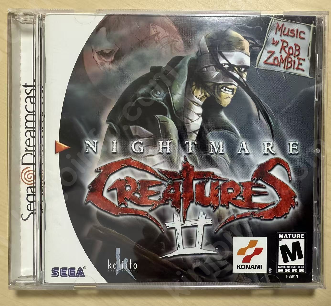 Nightmare Creatures II（ナイトメア・クリーチャーズ II）【中古美品・DC北米版】