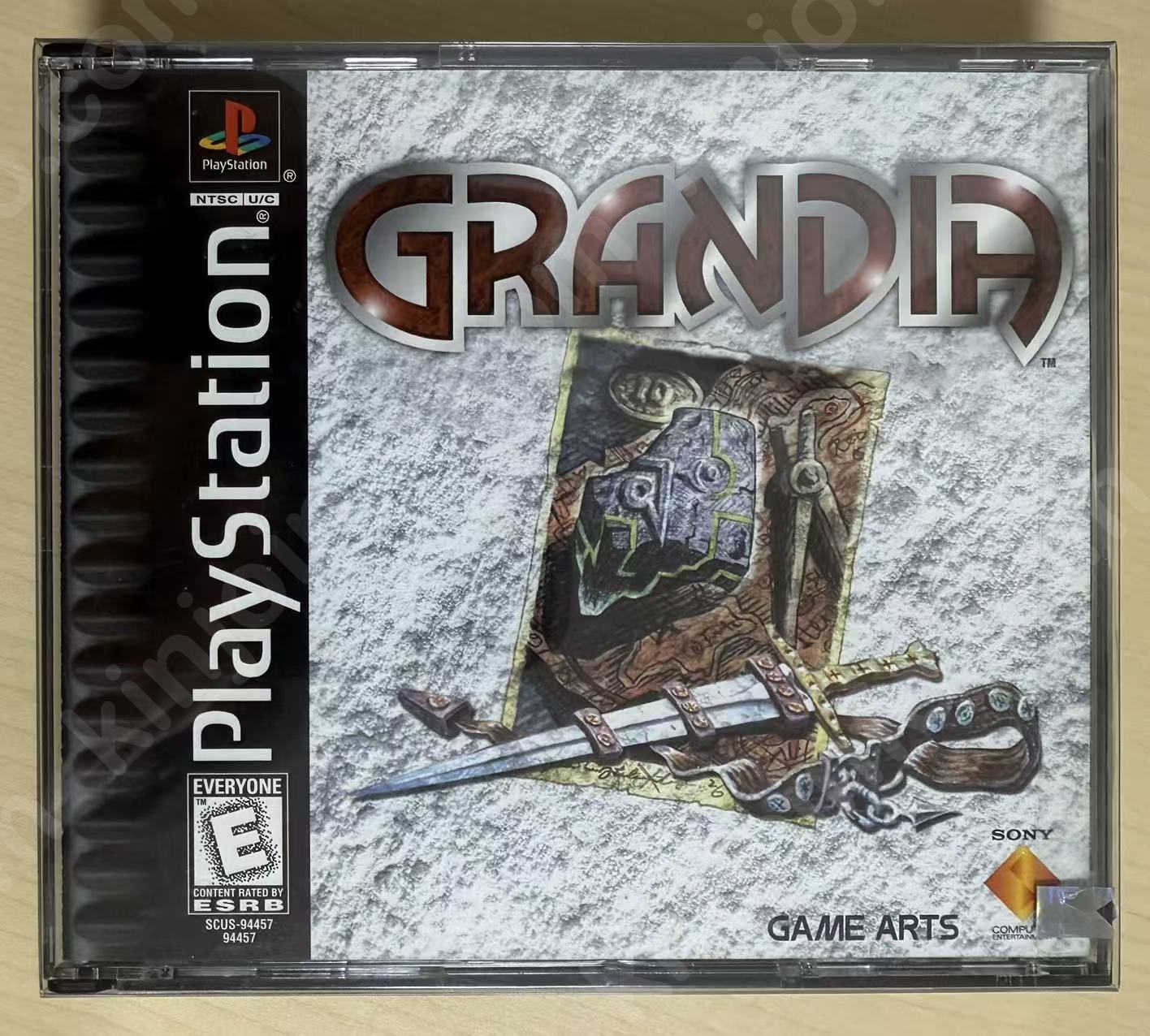 Grandia『グランディア』【未使用に近い・完品・PS北米版】
