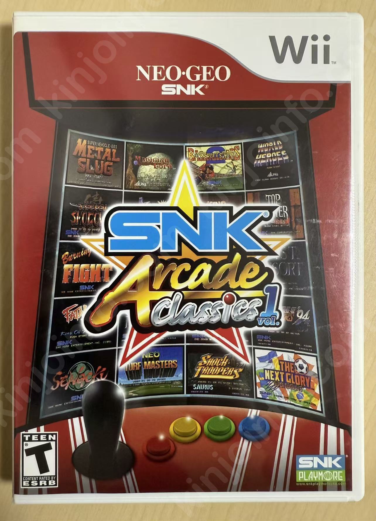 SNK Arcade Classics Vol. 1（SNK アーケード クラシックス Vol. 1）【中古美品・Wii北米版】