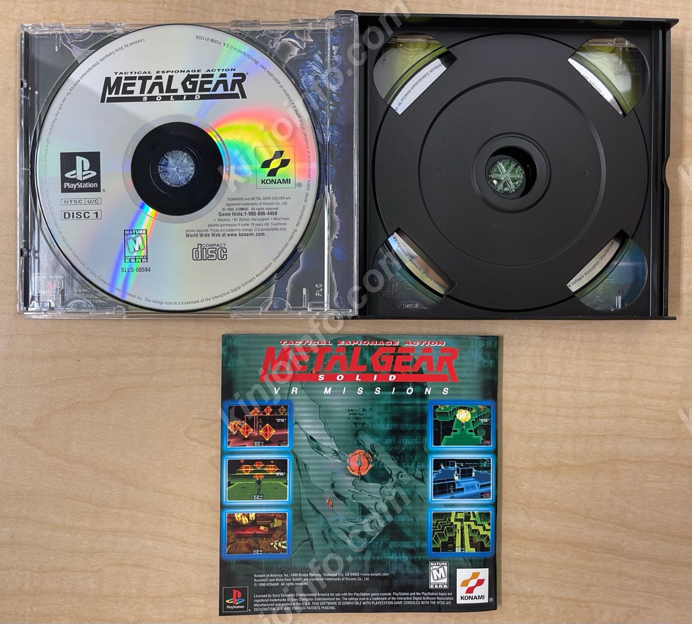 METAL GEAR SOLID（メタルギアソリッド）【中古美品・PS北米版