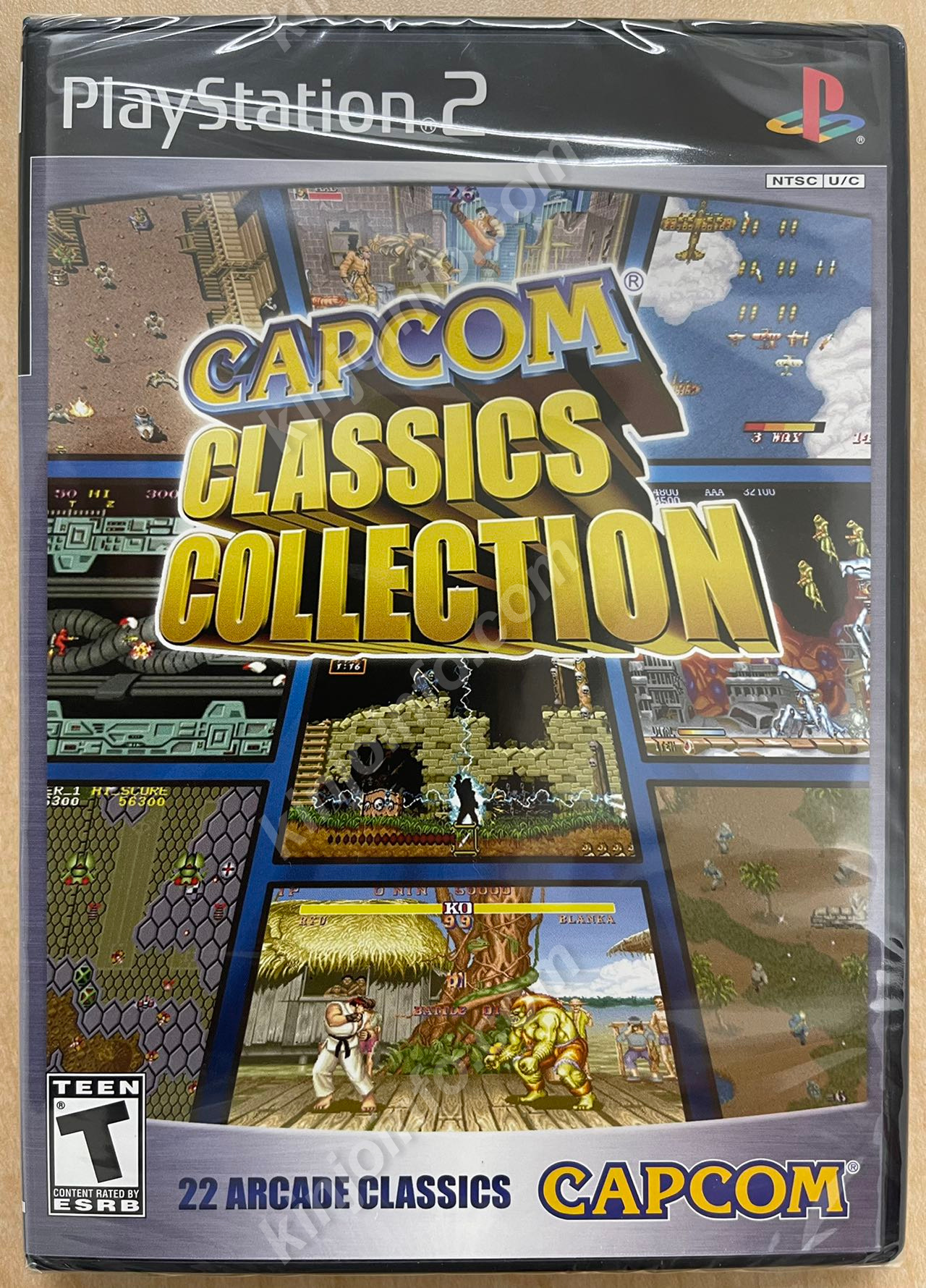 CAPCOM CLASSICS COLLECTION（カプコン クラシックス コレクション）【新品未開封・PS2北米版】