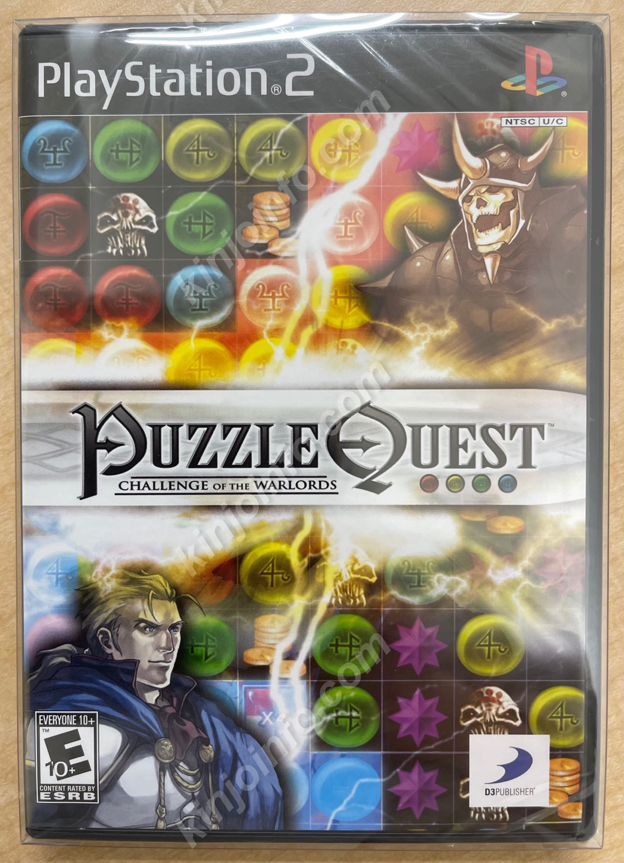 Puzzle Quest: Challenge of the Warlords（パズルクエスト〜アガリアの騎士〜）【新品未開封・PS2北米版】