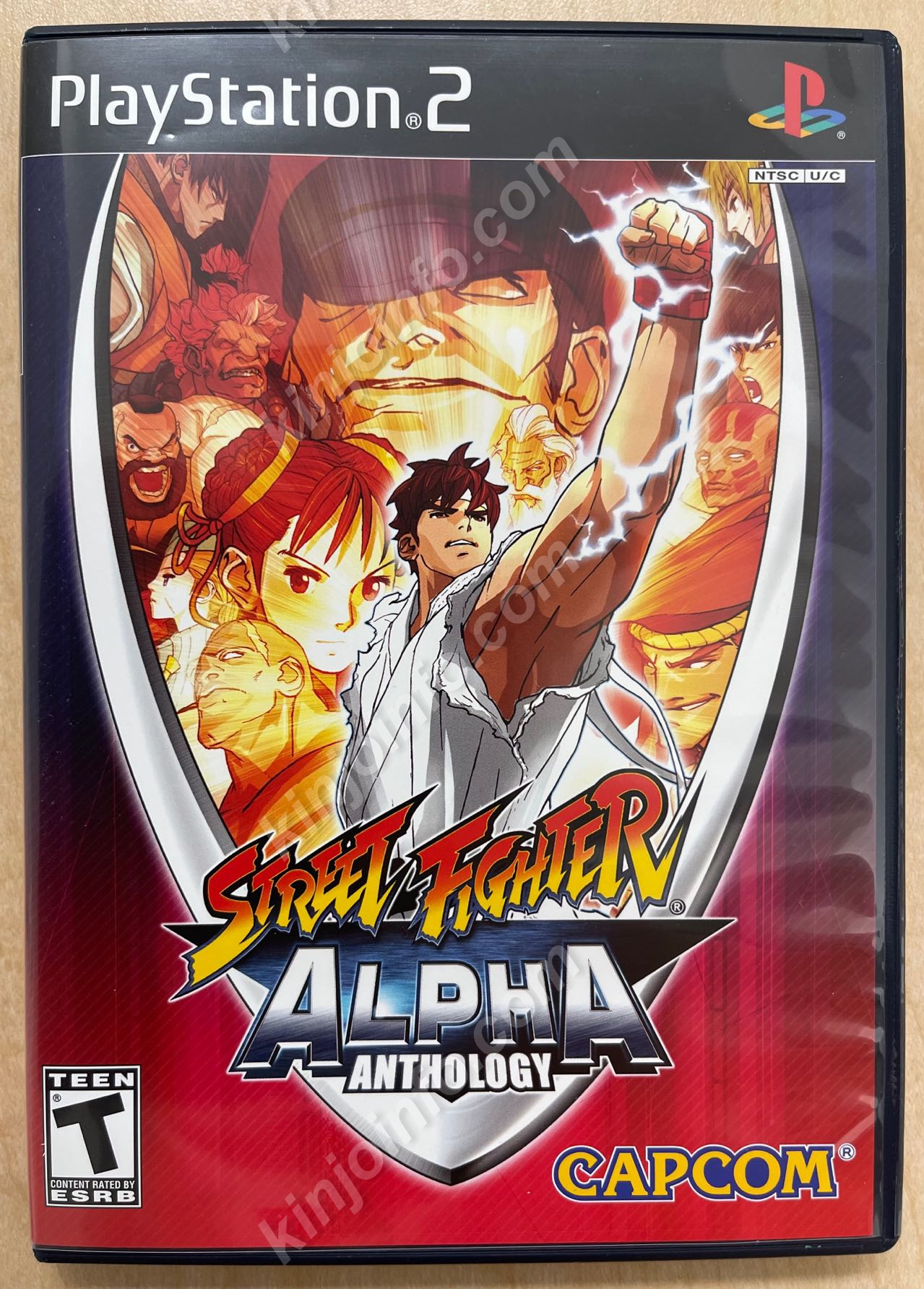 Street Fighter Alpha Anthology（ストリートファイターZERO ファイターズジェネレーション）【中古美品・PS2北米版】
