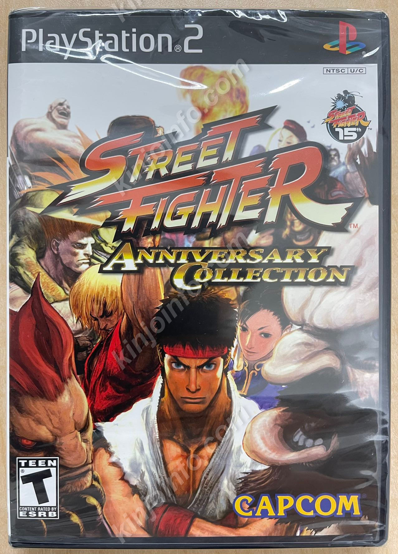 Street Fighter Anniversary Collection（ハイパー ストリート ファイター II: アニバーサリー エディション）【新品未開封・PS2北米版】