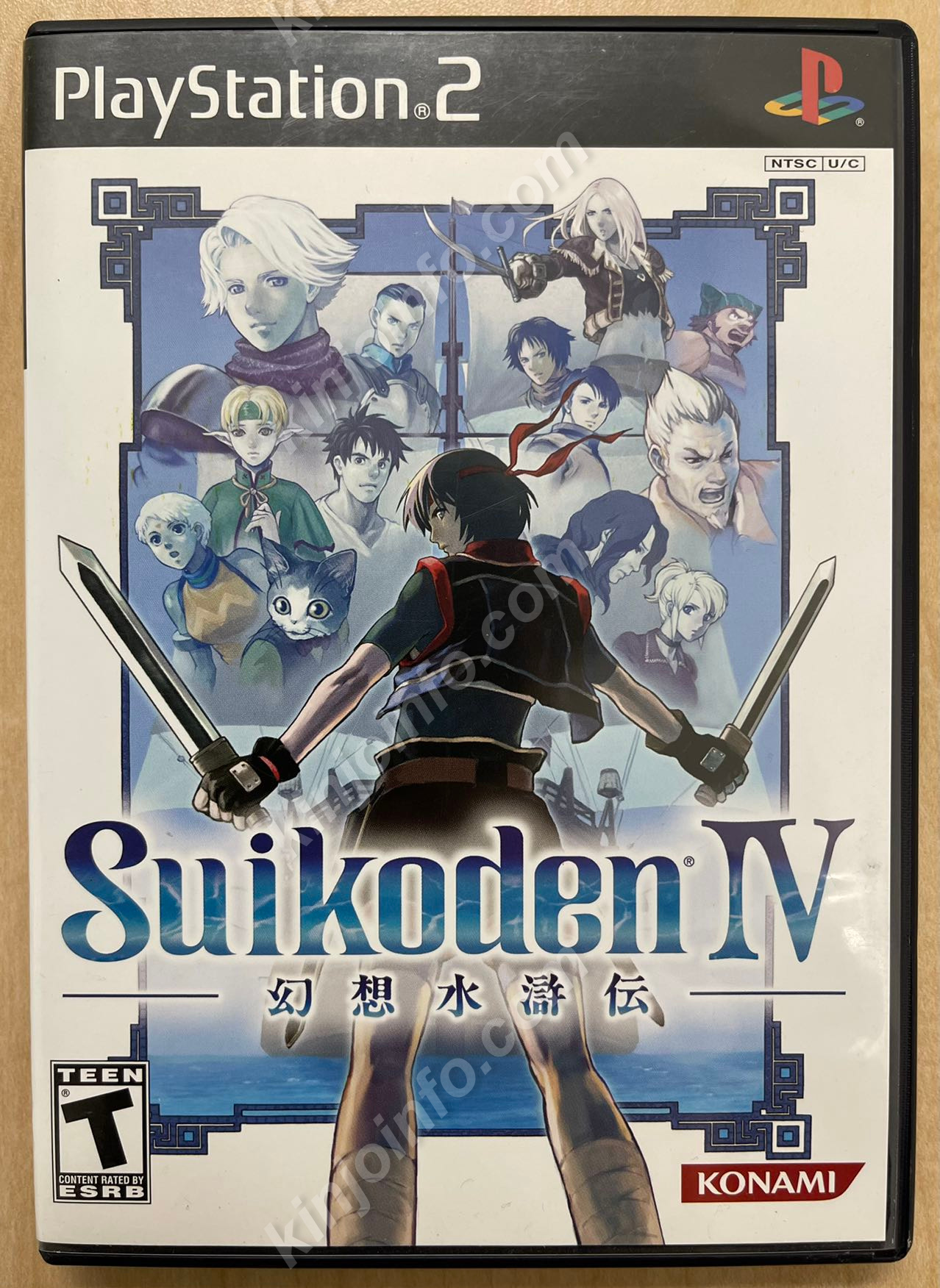 Suikoden IV（幻想水滸伝IV）【中古美品・PS2北米版】