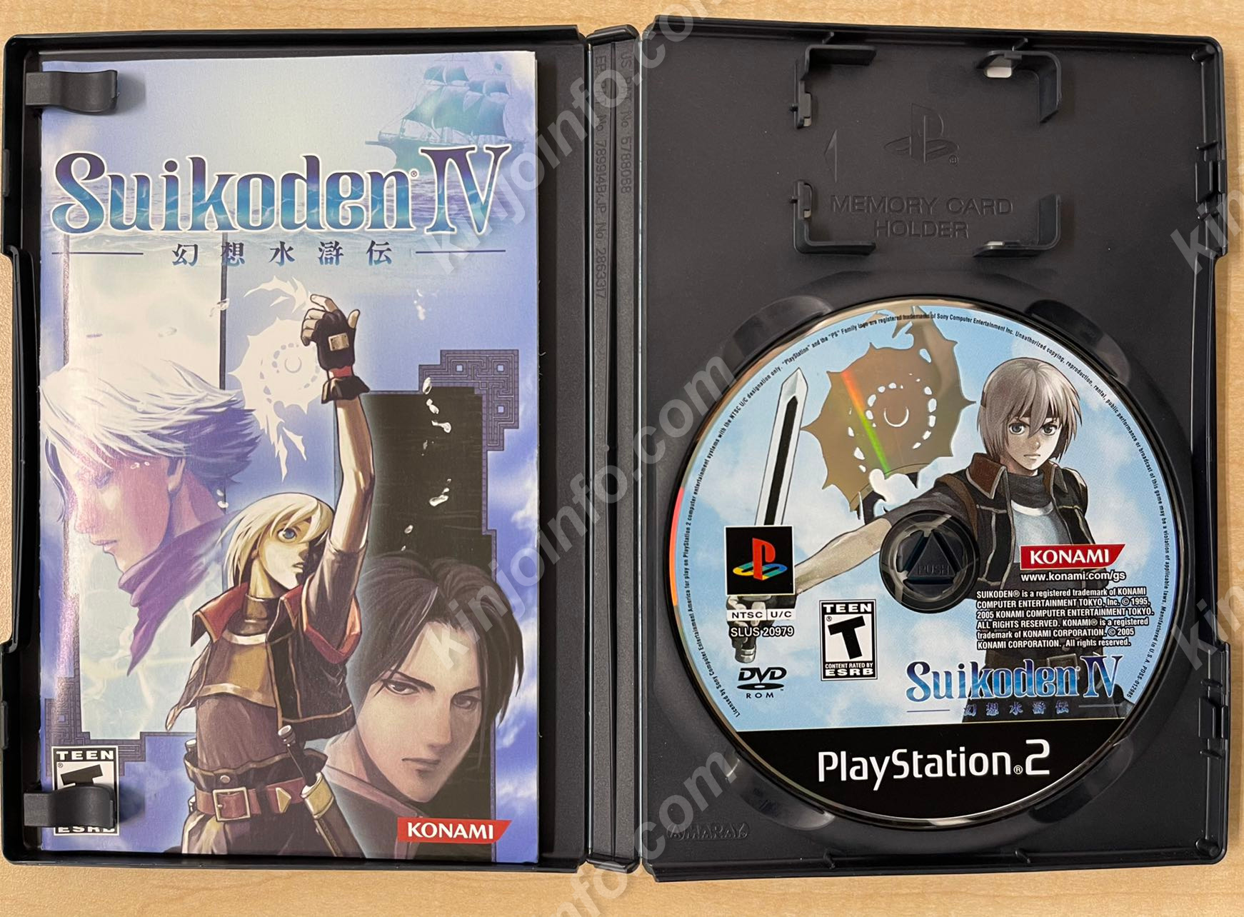 Suikoden IV（幻想水滸伝IV）【中古美品・PS2北米版】 / kinjoinfo