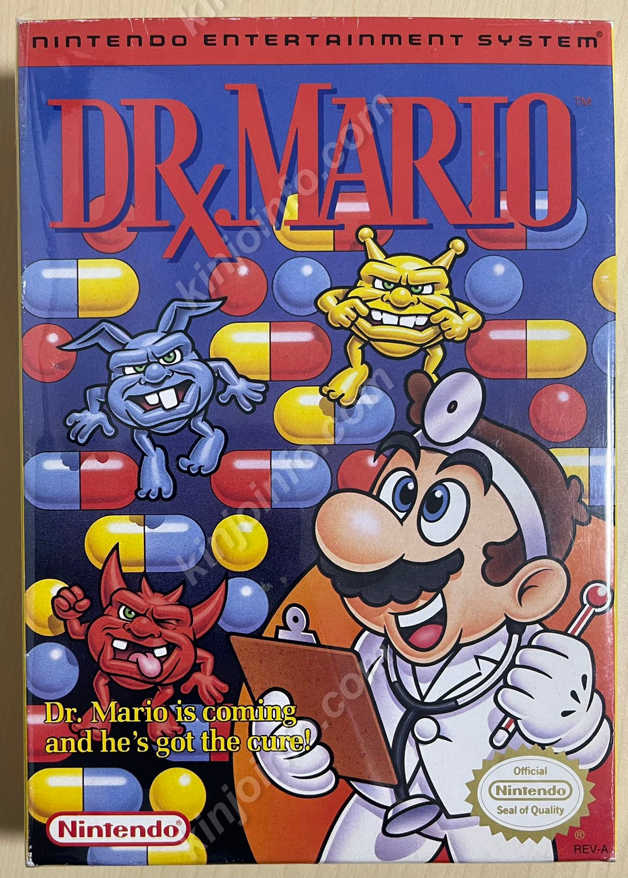 Dr. MARIO『ドクターマリオ』【中古美品・NES北米版】