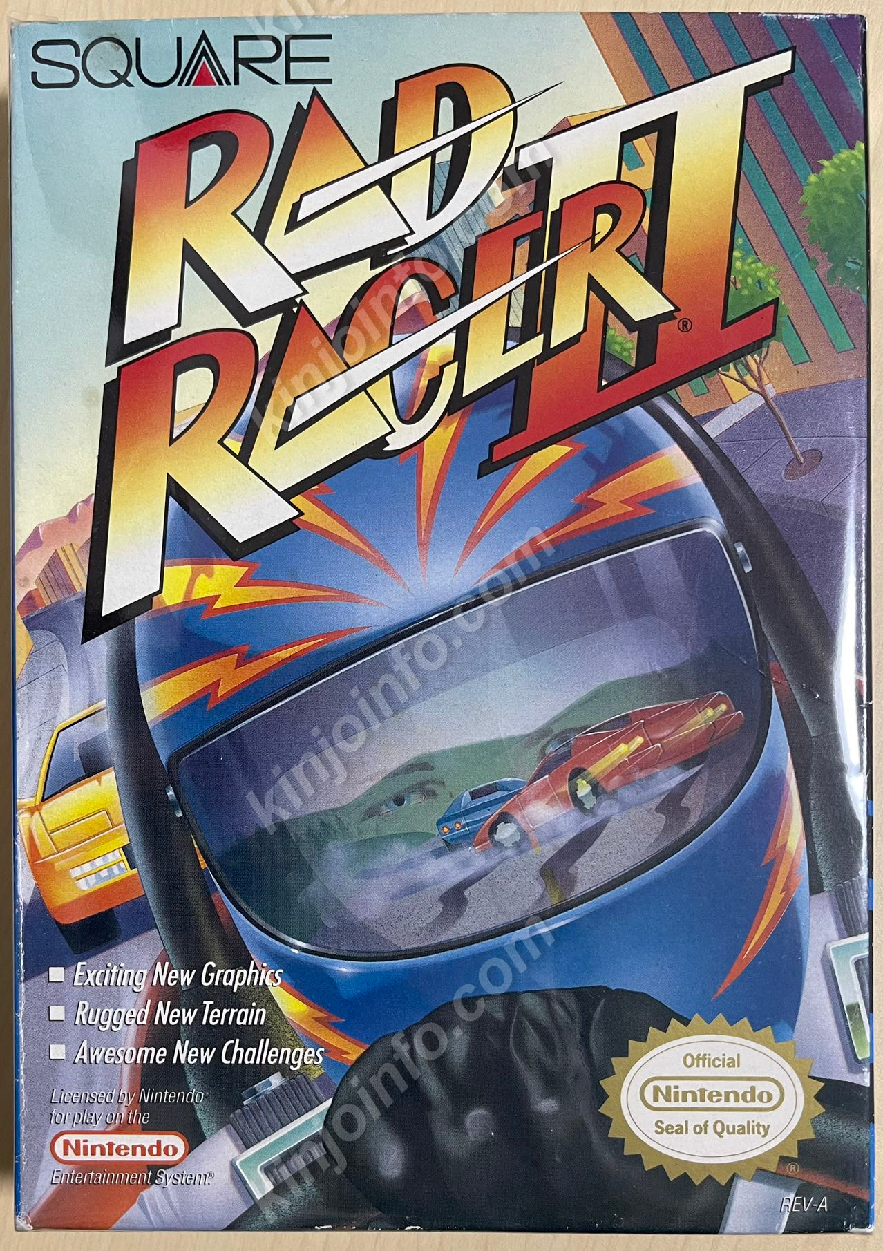 Rad Racer II【中古美品・NES北米版】