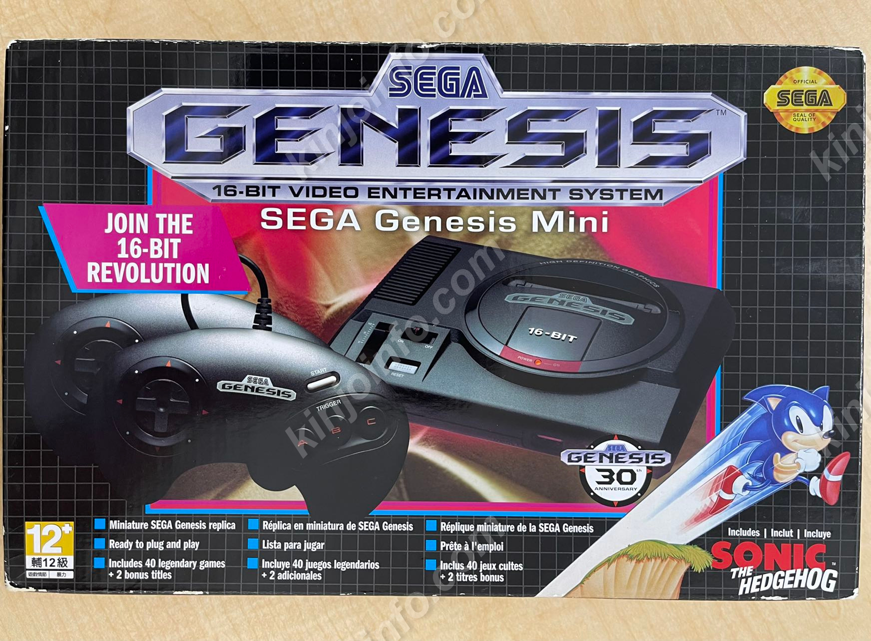 SEGA Genesis Mini セガ ジェネシス ミニ【中古美品・genesisアジア版】