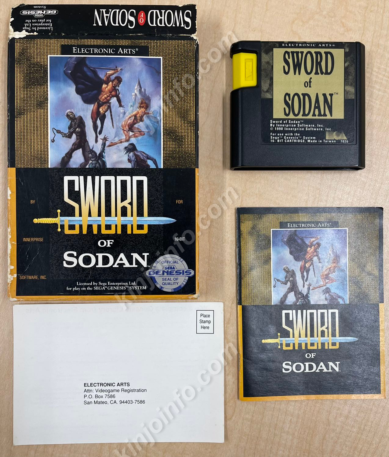 Sword of Sodan (ソード・オブ・ソダン)【・MD北米版】-