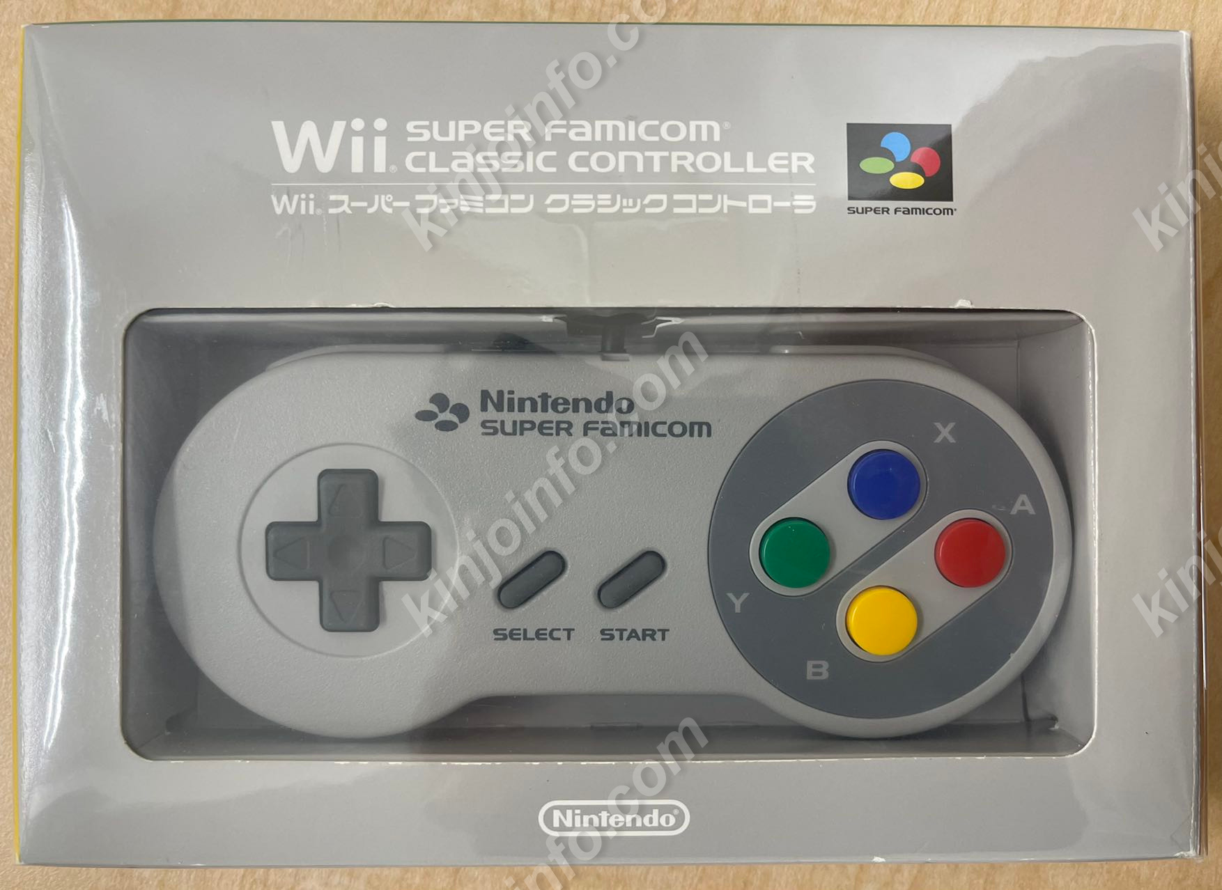 Wii スーパーファミコン クラシックコントローラ【中古美品・Wii日本版】