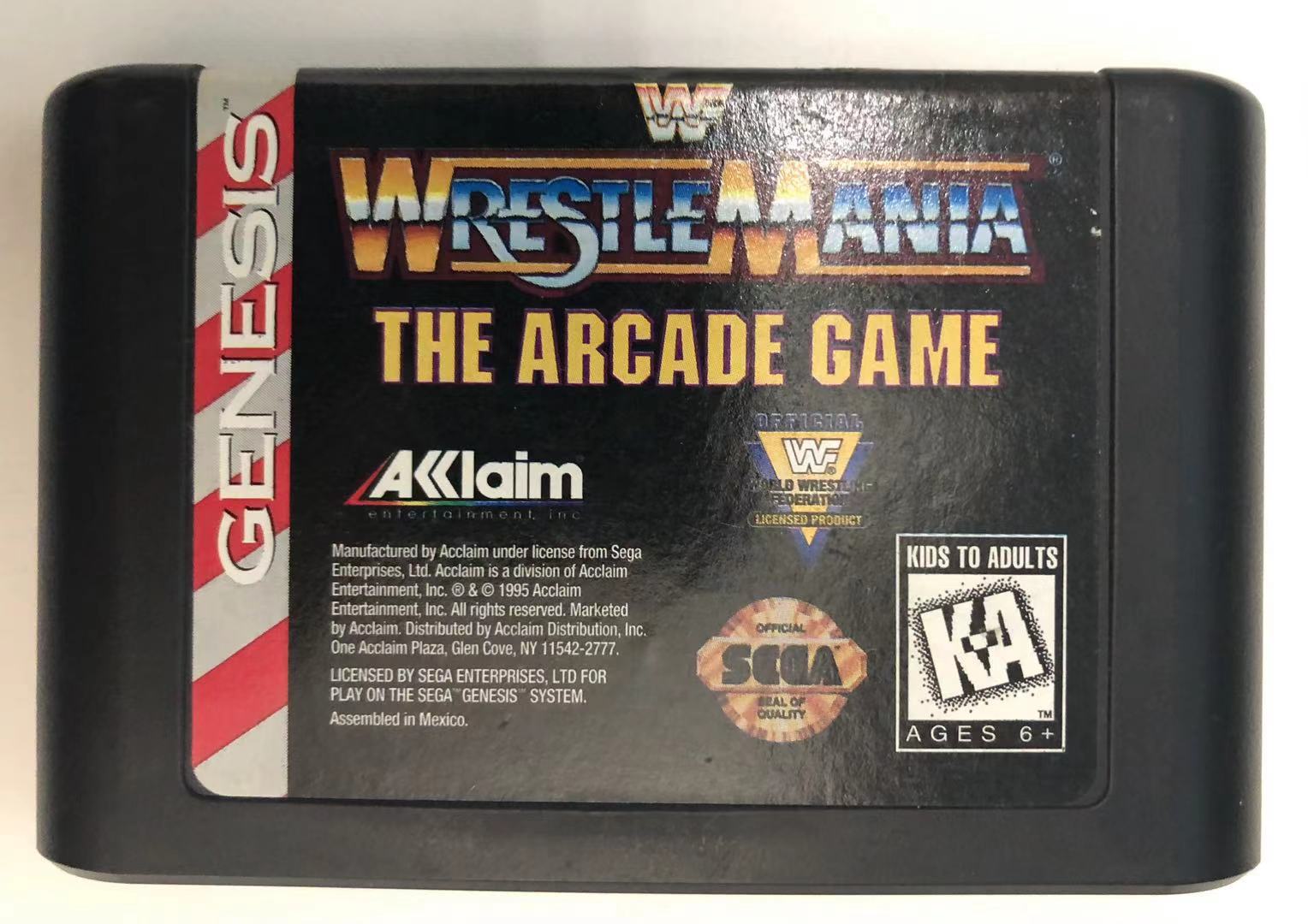 WWF WrestleMania（レッスルマニア・ジ・アーケードゲーム）【中古・通常版・北米版】