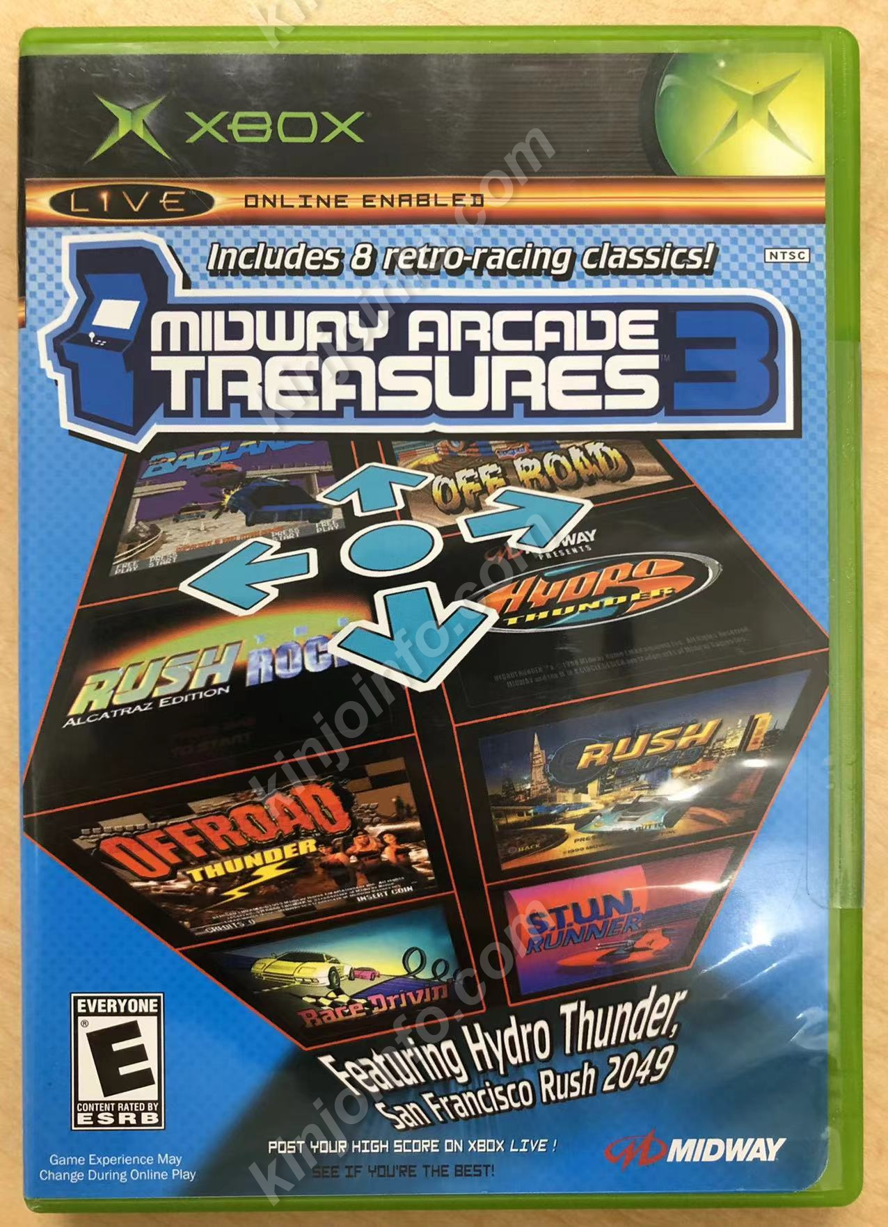 Midway Arcade Treasures 3【新品未開封・xbox北米版】