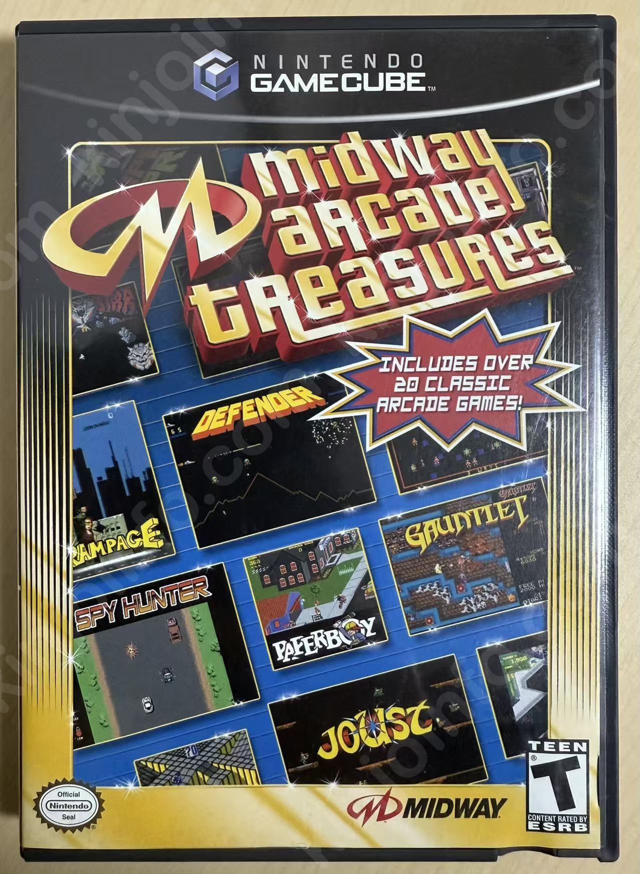 Midway Arcade Treasures（ミッドウェイ アーケード トレジャーズ）【中古美品・NGC北米版】