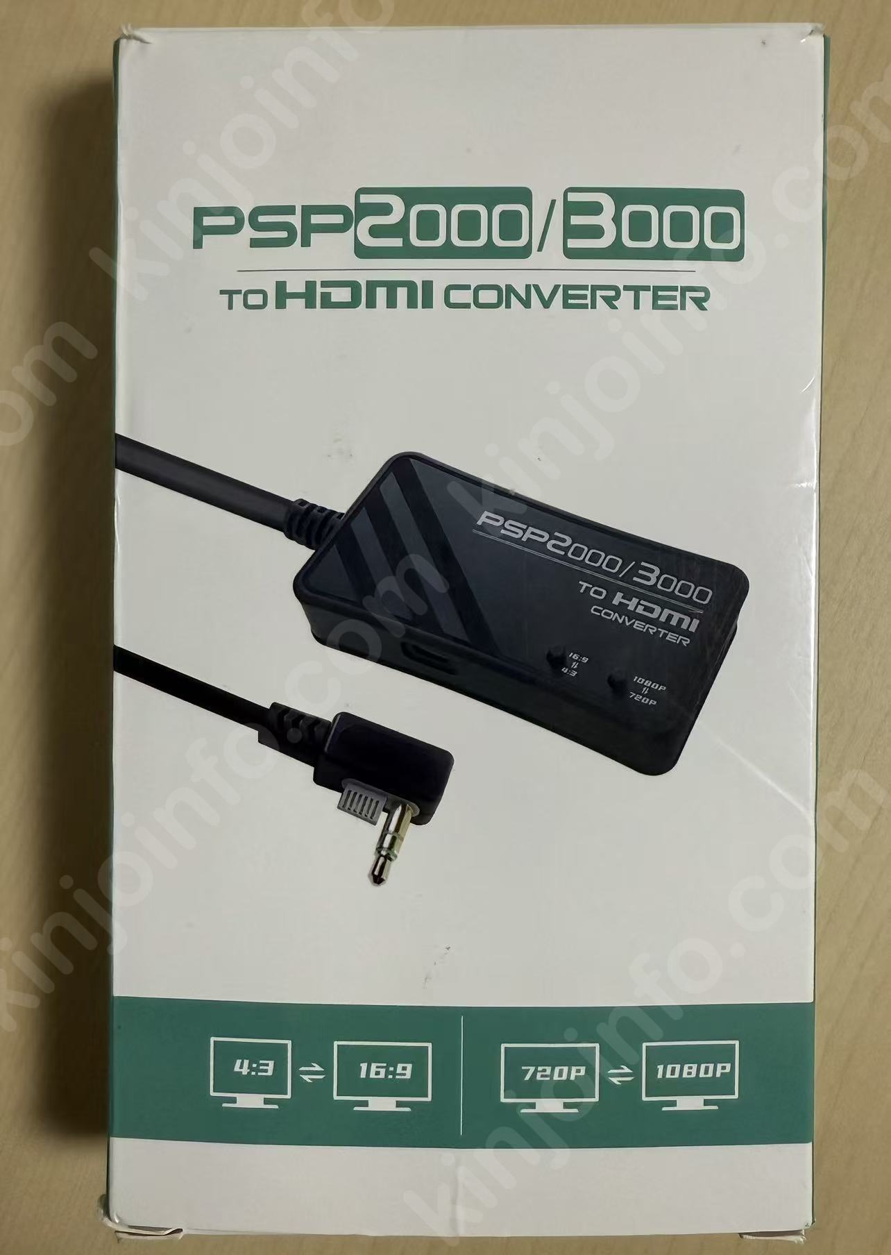 PSP 2000/3000 to HDMI Converter（PSP 2000/3000用 HDMIコンバーター）【中古美品・PSP北米版】