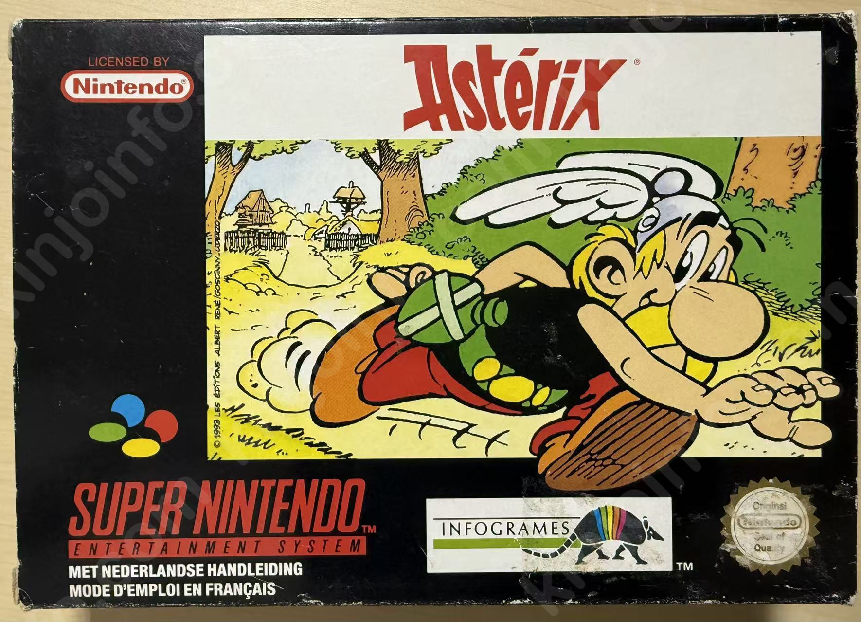 Asterix（アステリックス）【中古美品・SFC欧州版】