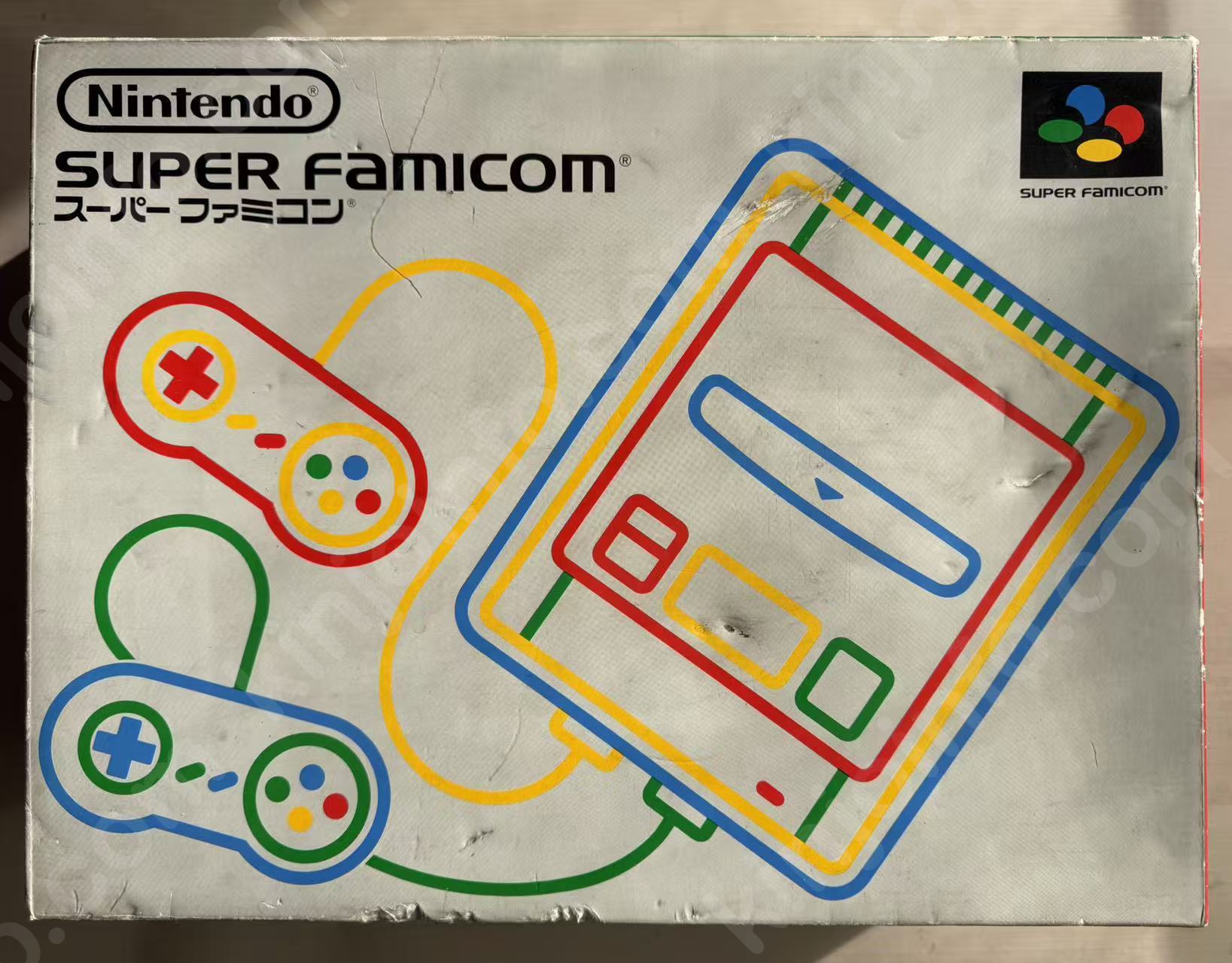 スーパーファミコン（SUPER Famicom）本体一式【中古・SFC日本版】