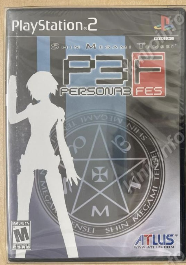 PERSONA3（ペルソナ３）【新品未開封・PS2北米版】