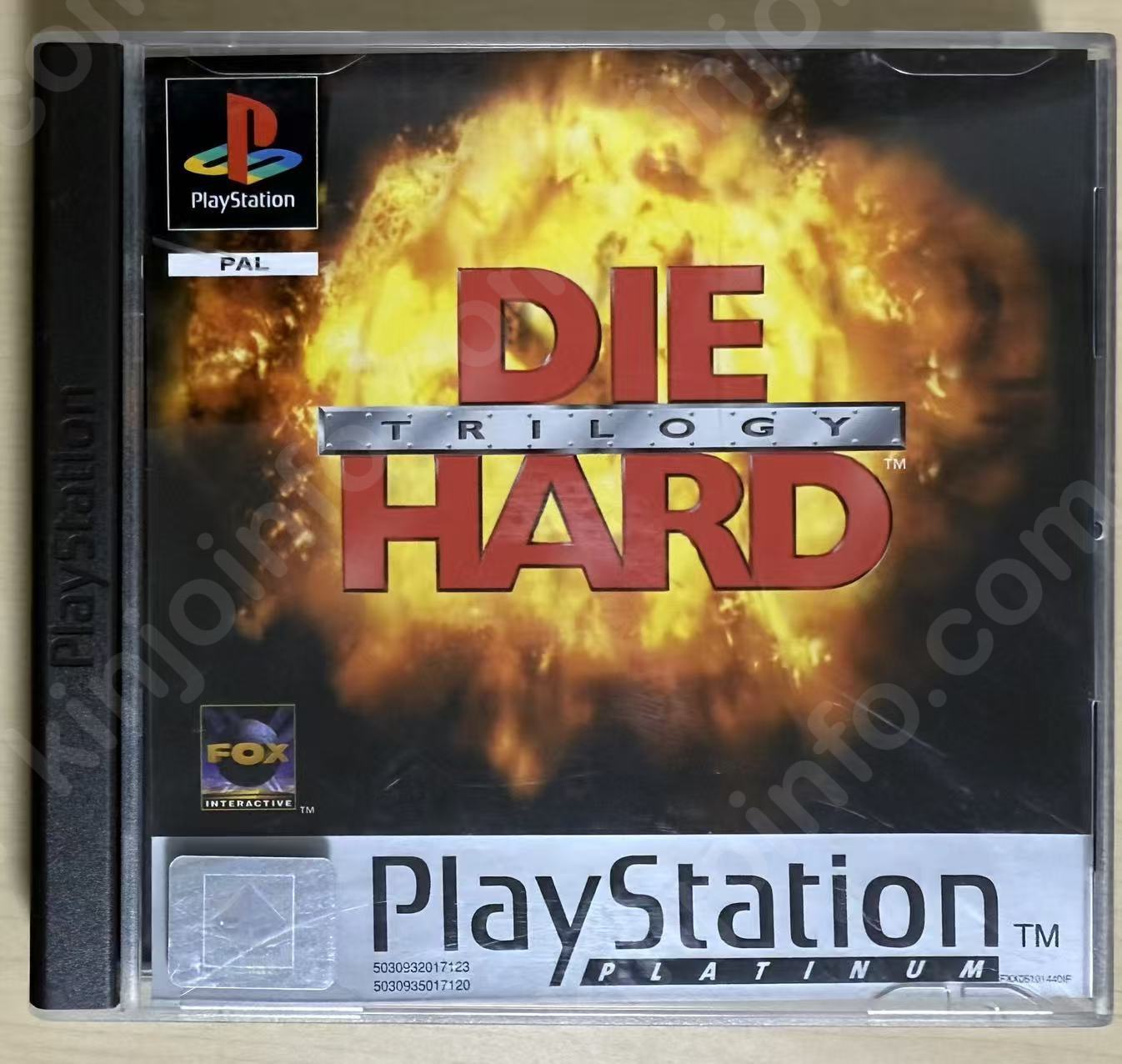 Die Hard Trilogy（ダイ ハード トリロジー）【中古美品・PS欧州版】