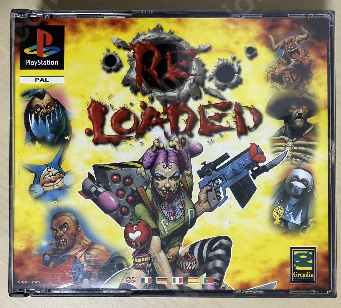 Re-Loaded（リローデッド）【中古美品・PS欧州版】