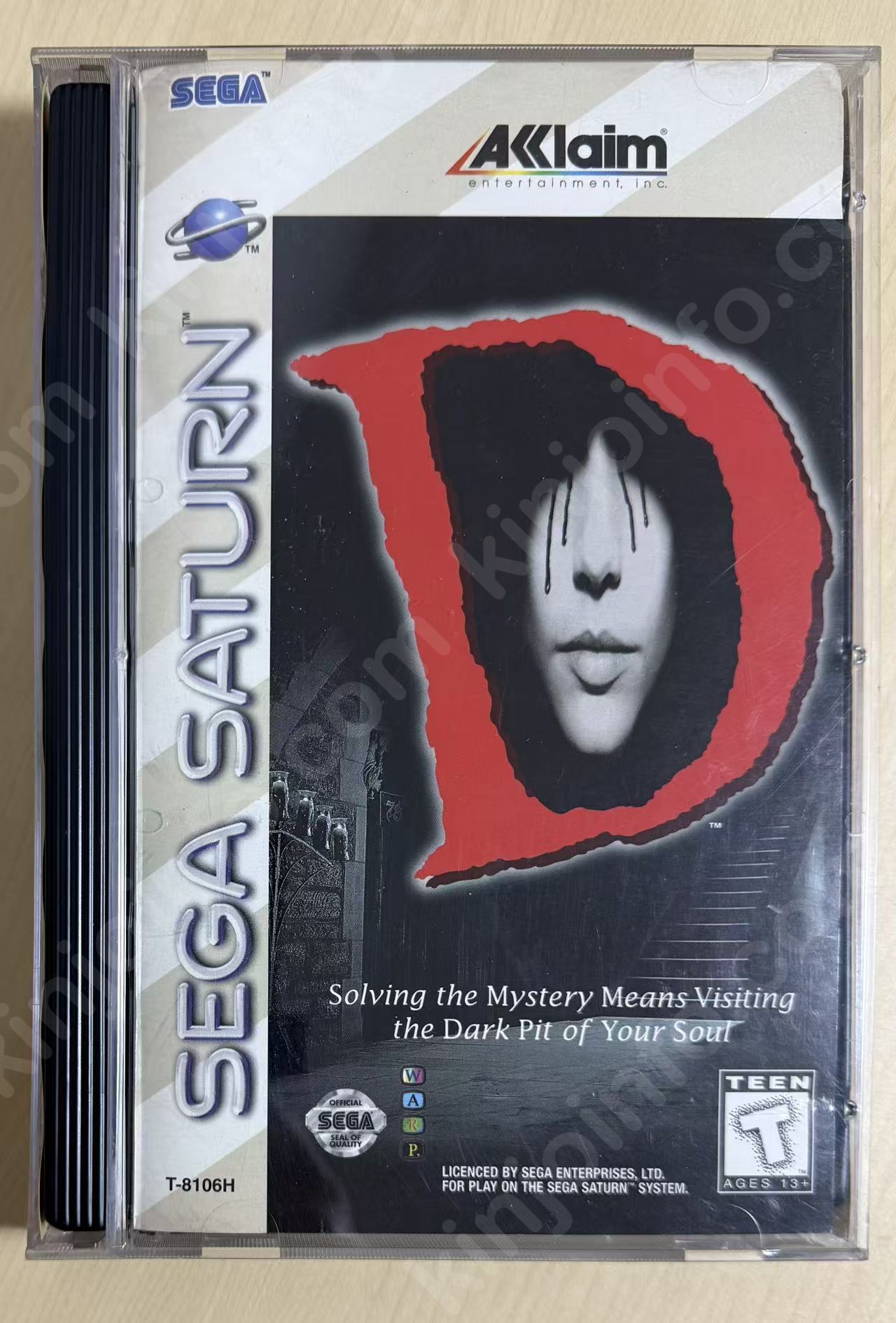 D（Dの食卓）【中古美品・SS北米版】