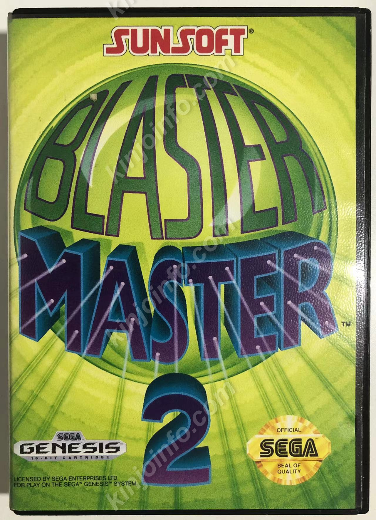 Blaster Master 2 ブラスター マスター 2【中古・genesis北米版】