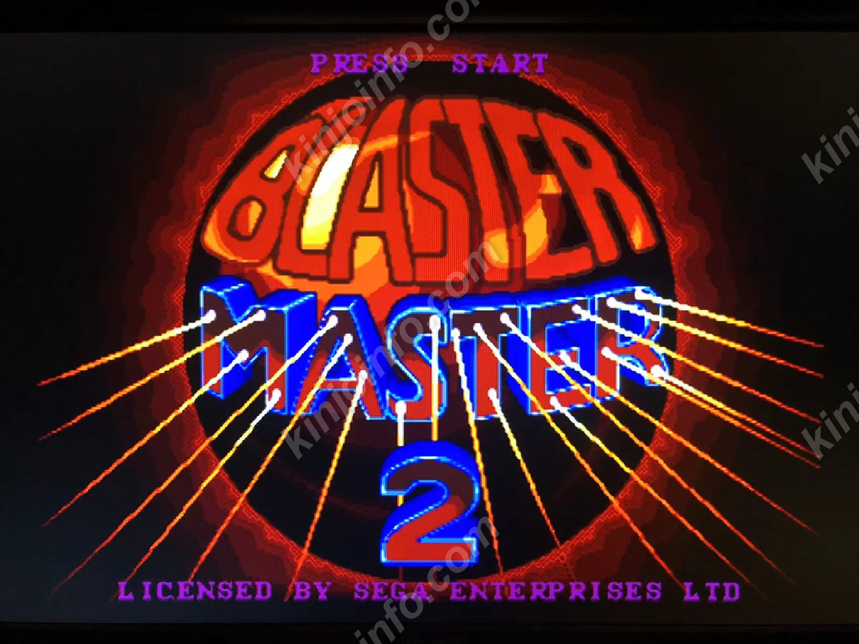 Blaster Master 2 ブラスター マスター 2【中古・genesis北米版 