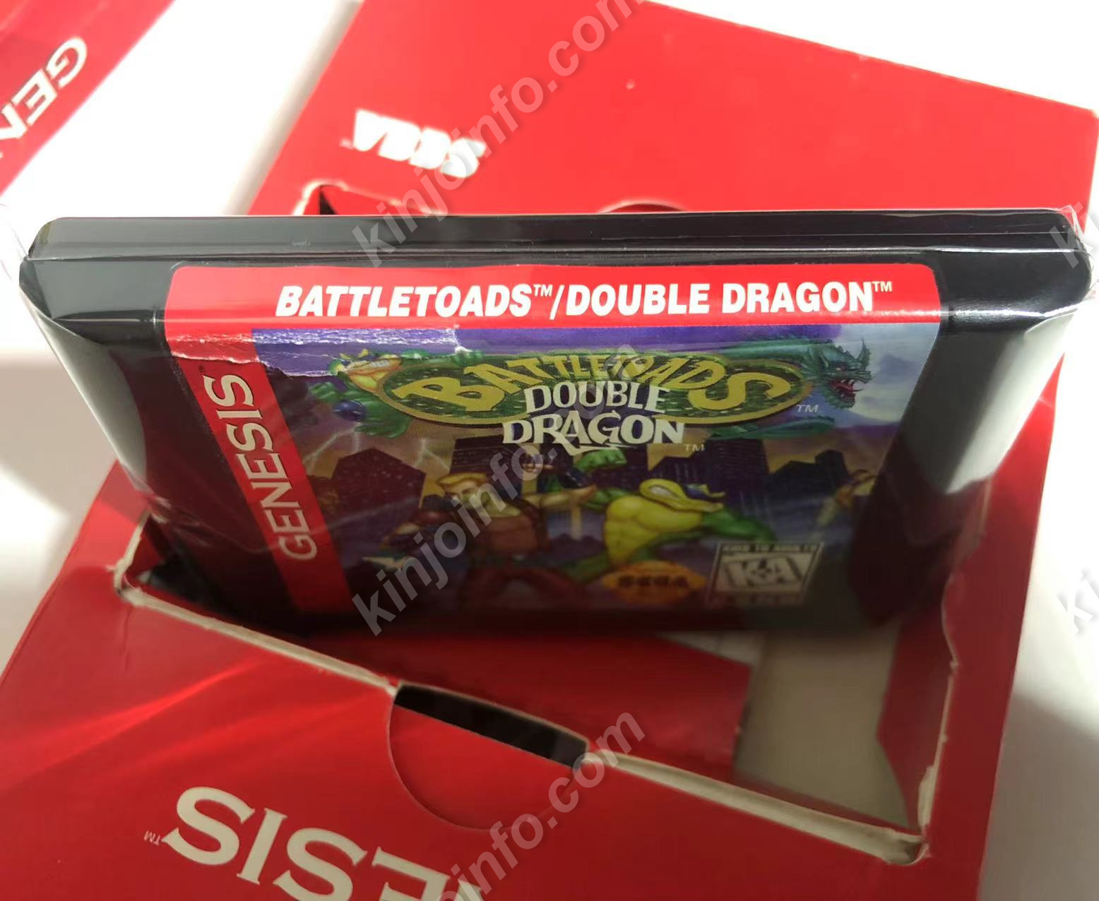 Battletoads / Double Dragon【中古・genesis北米版】 / kinjoinfo