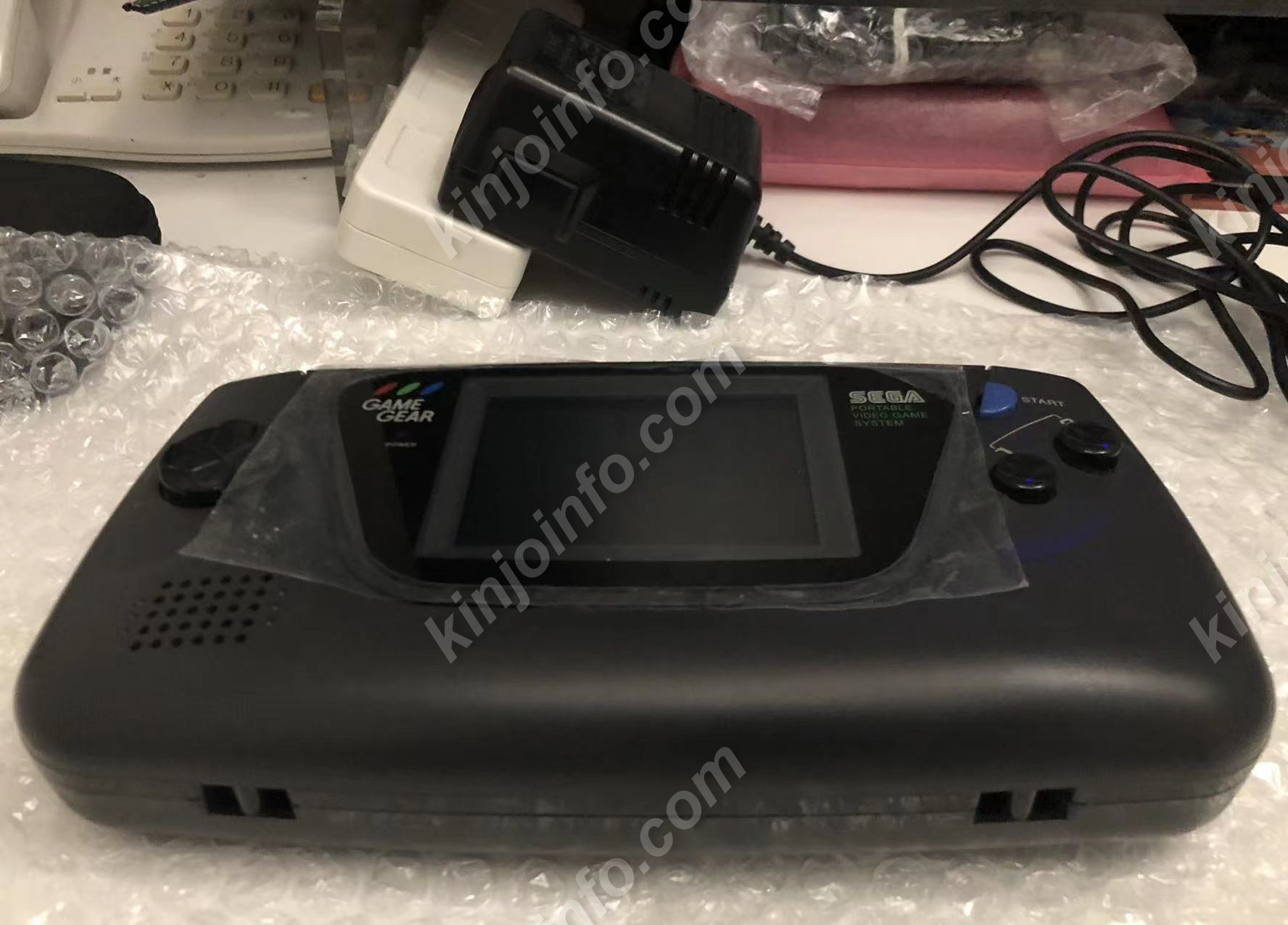 SEGAゲームギア（LCD MOD取付+コンデンサフル交換などの全面