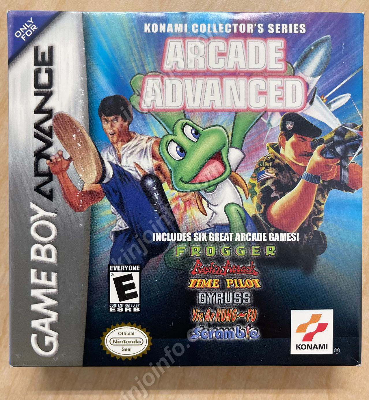 Konami Collector's Series: Arcade Advanced（コナミ アーケード ゲーム コレクション）【中古美品・GBA北米版】