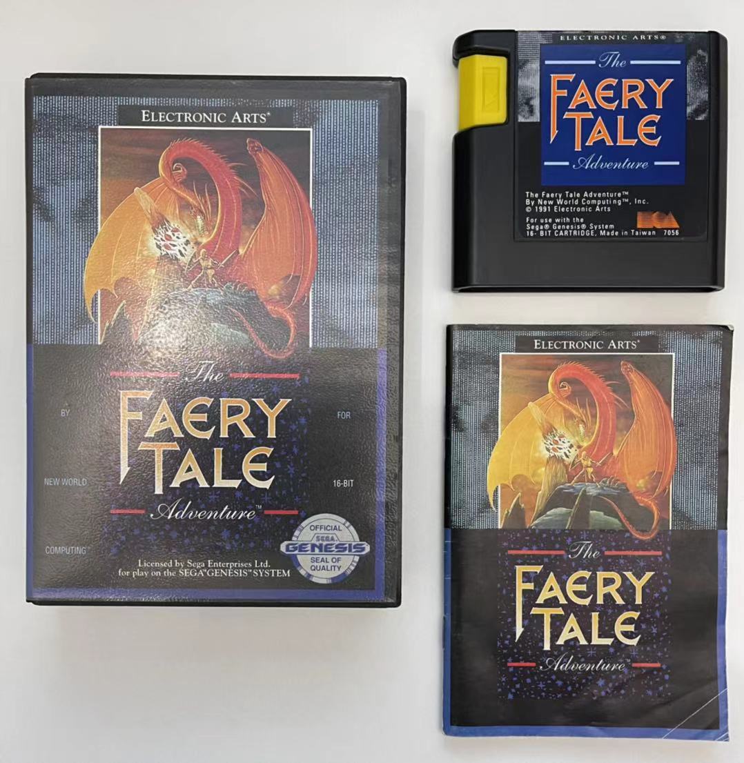 The Faery Tale Adventure(フェアリーテイルアドベンチャー)【中古・通常版・北米版】