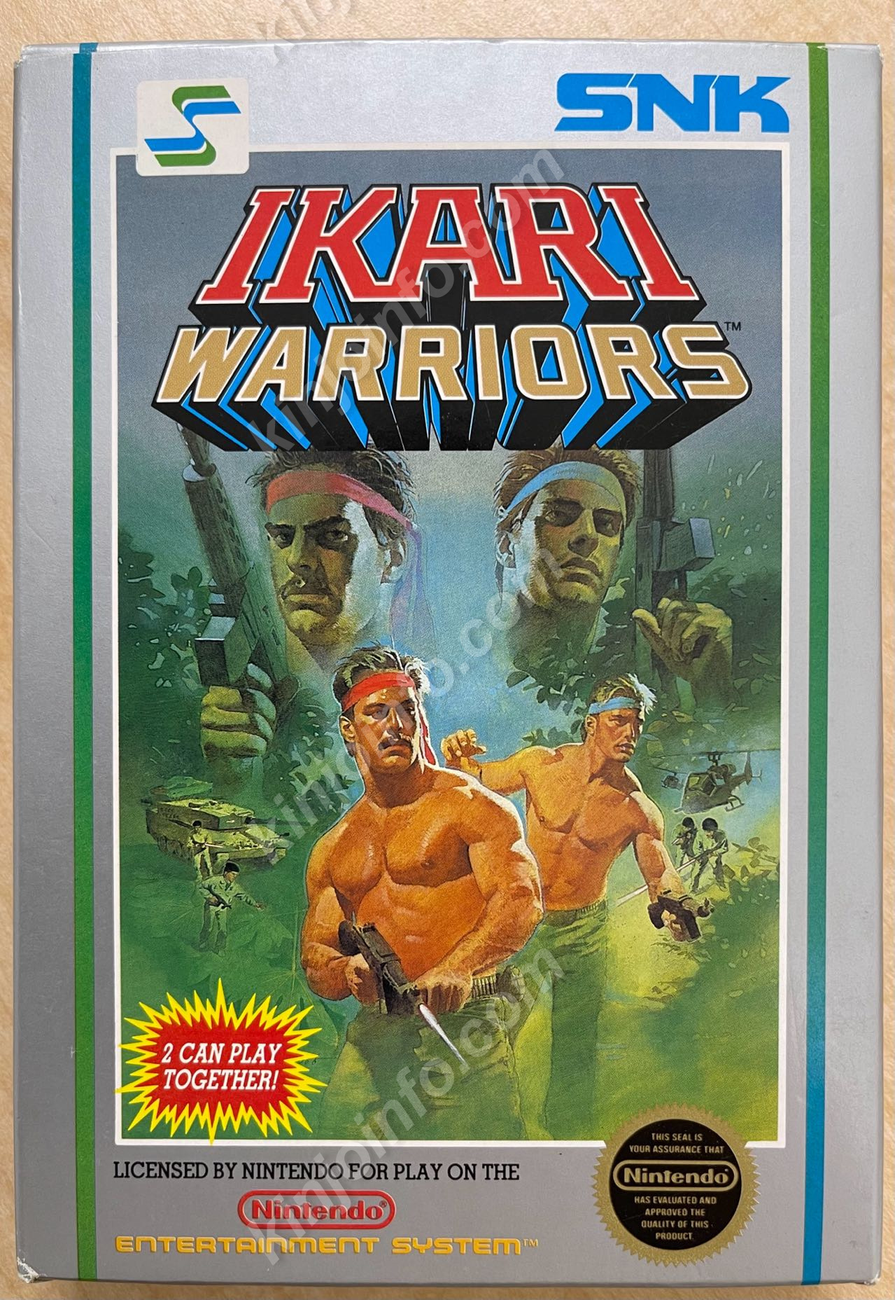 IKARI WARRIORS（怒）【中古美品・NES北米版】