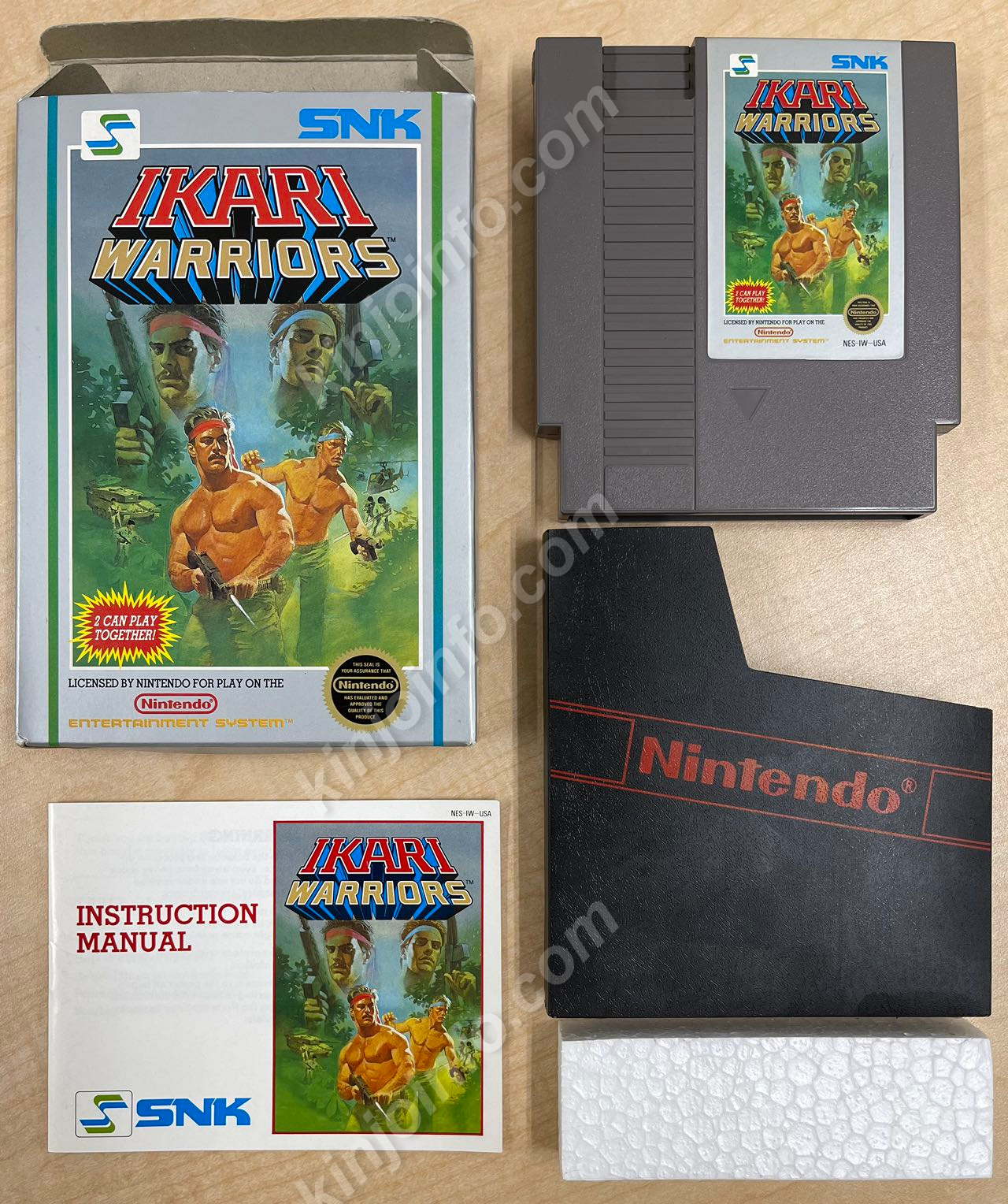 IKARI WARRIORS（怒）【中古美品・NES北米版】 - テレビゲーム