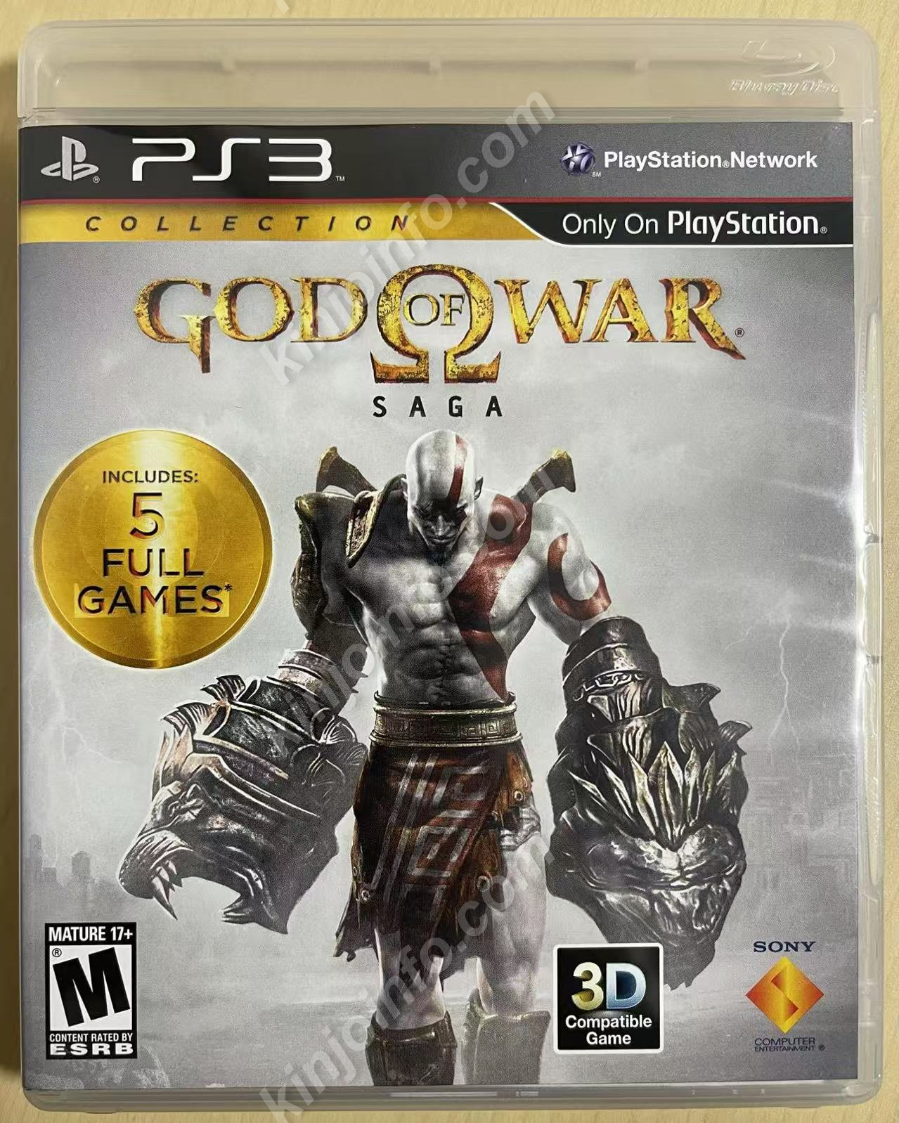 God of War Saga【中古美品・PS3北米版】