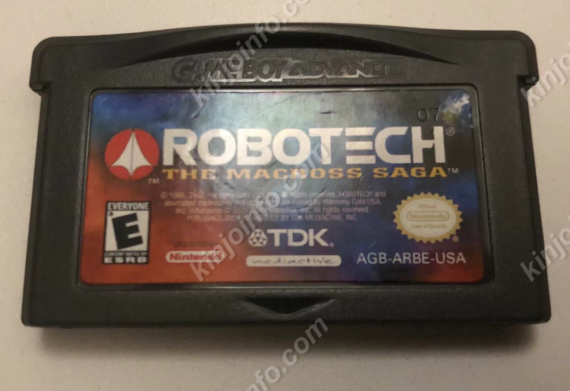 Robotech：The Macross Saga【中古・GBA北米版】